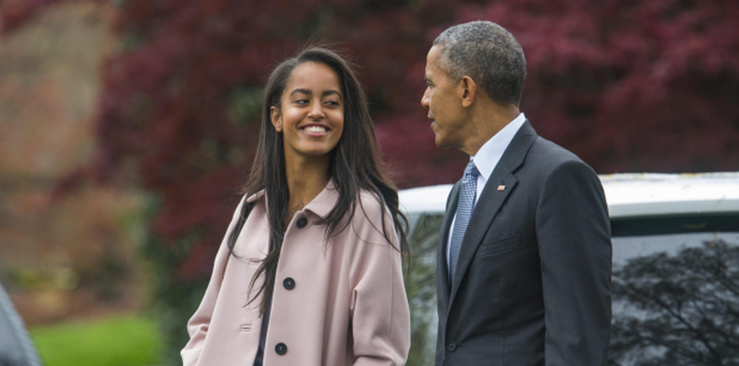 Malia Obama comenzará en otoño de 2017 sus estudios en la universidad de Harvard después de haber disfrutado de un año sabático. (Agencia EFE)