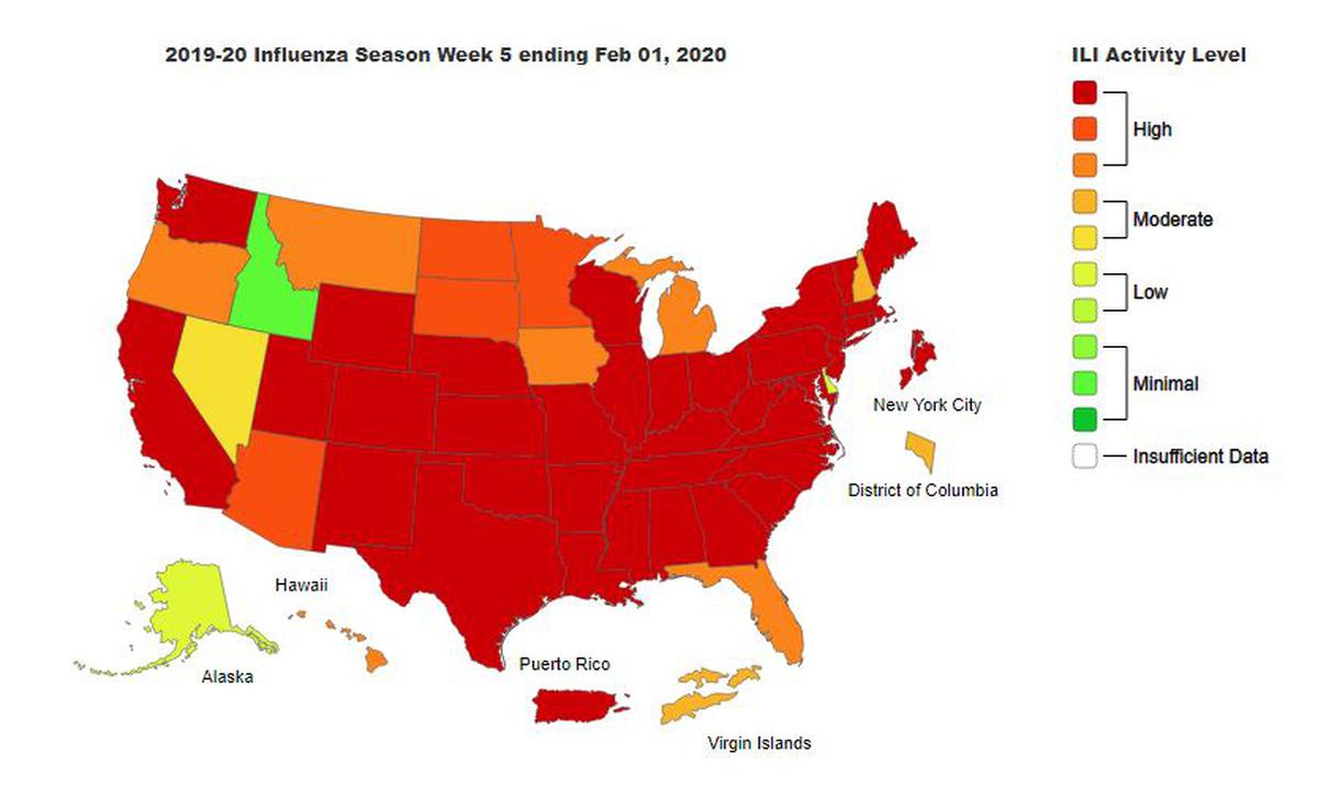 Puerto Rico en zona de alto riesgo de contagio de influenza Primera Hora