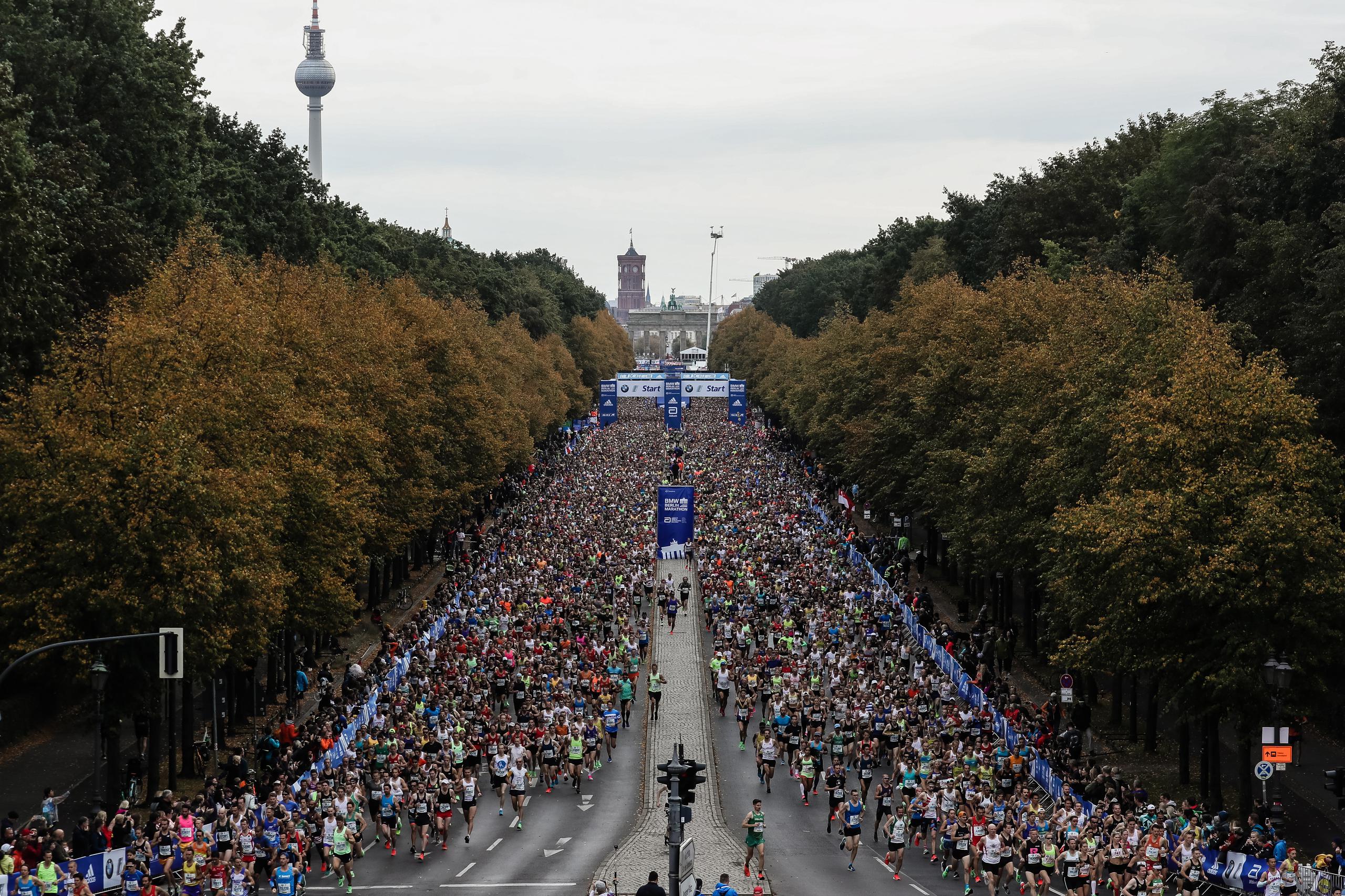 Maratón de Berlín.