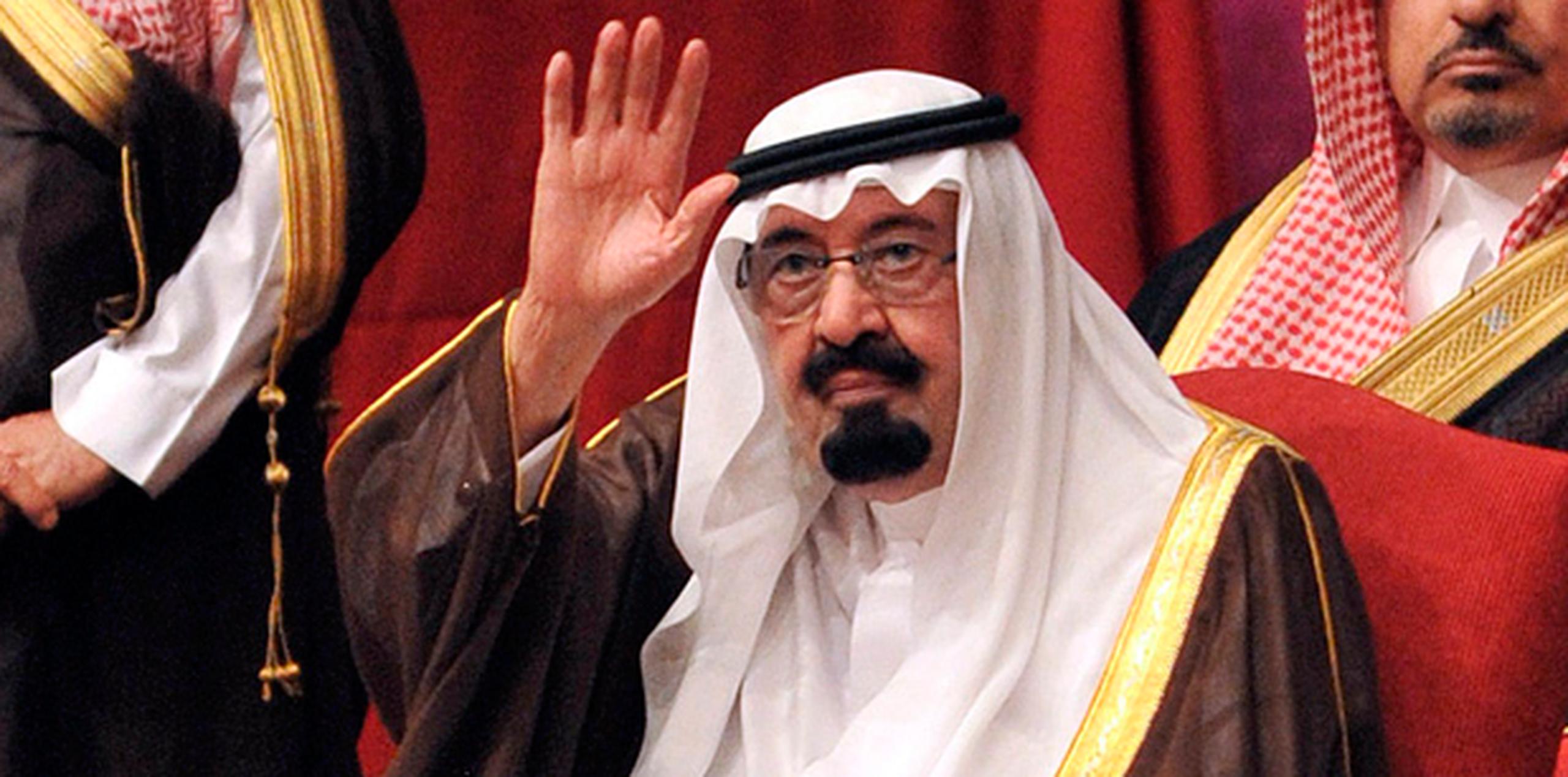 El rey Abdulá falleció ayer a los 90 años. (AP)