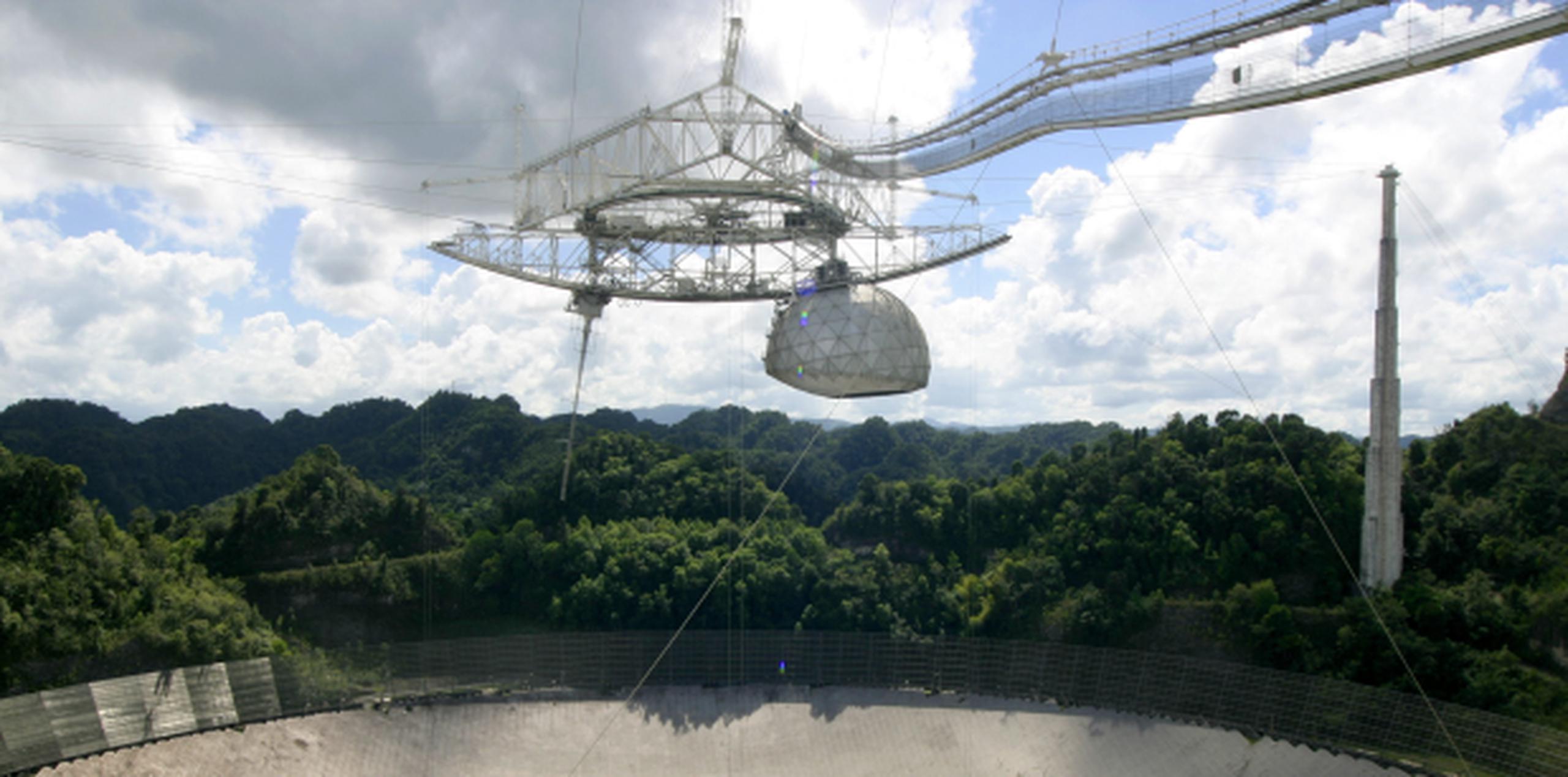 El Observatorio de Arecibo forma parte de la Oficina de Coordinación de Defensa Planetaria de la NASA. (Archivo)