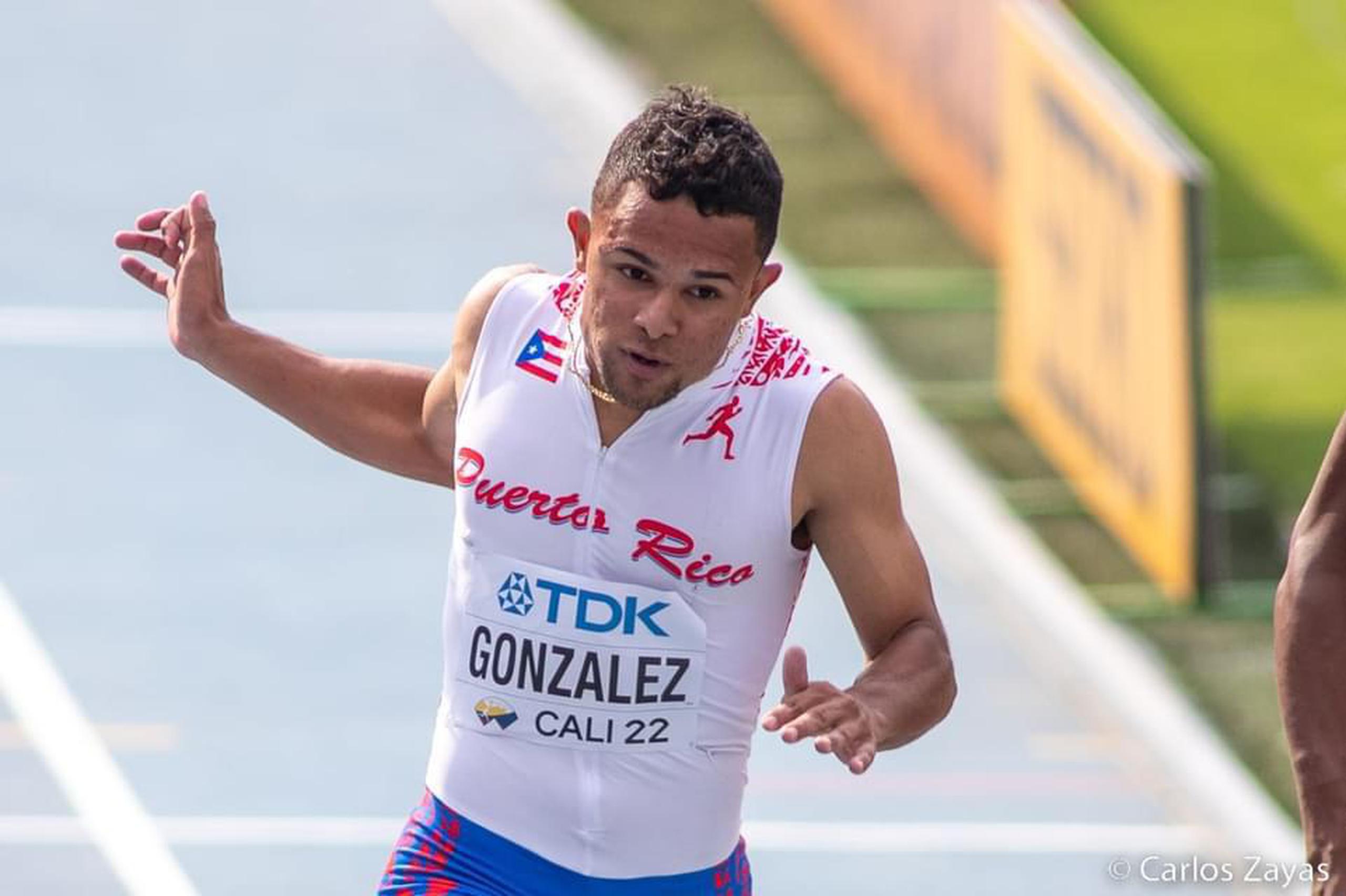 Diego González es la principal carta de Puerto Rico entre los corredores de velocidad que competirán en Santiago 2023.