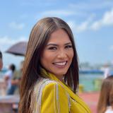 Miss Universe Andrea Meza llega a Puerto Rico en crucero