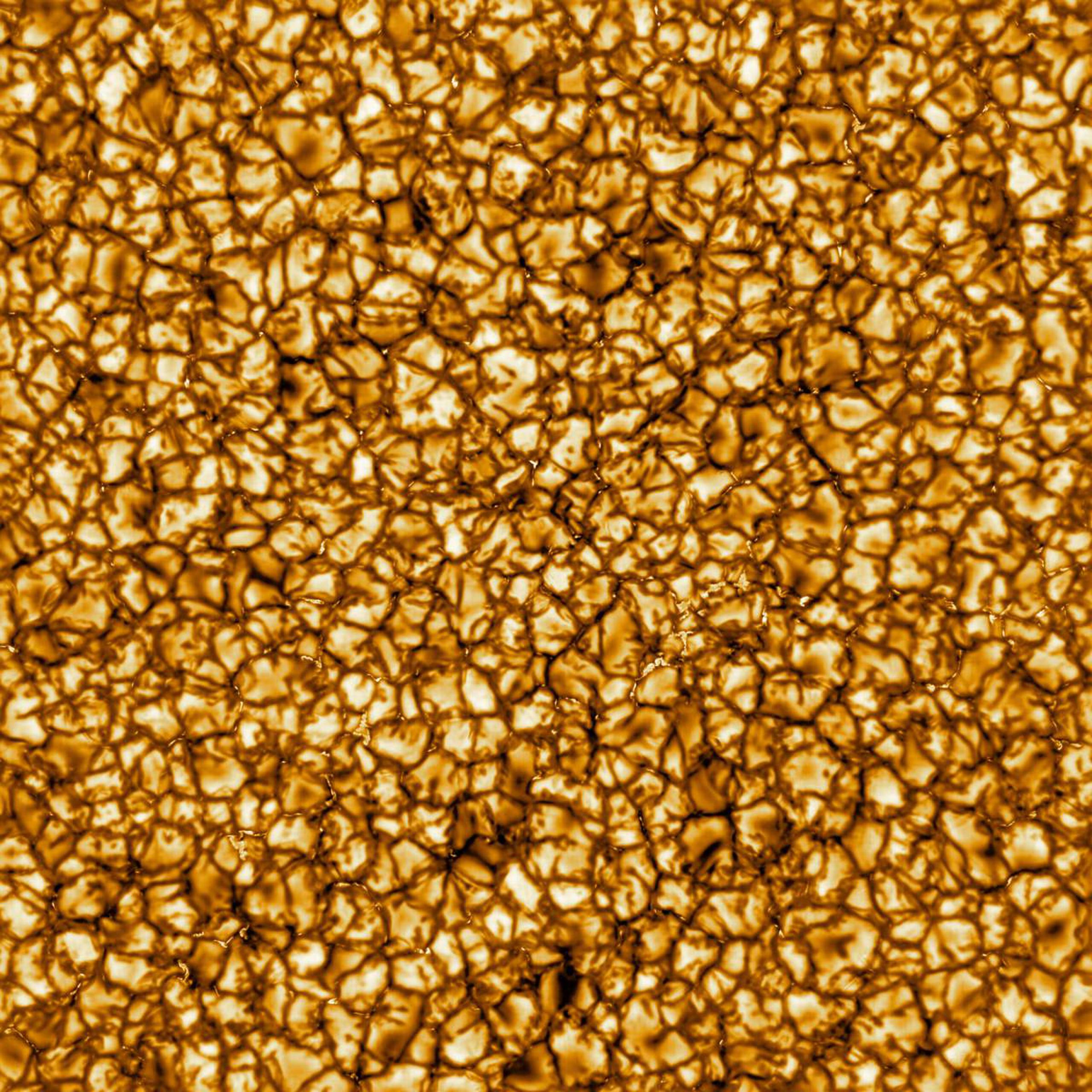Imagen de la superficie del Sol