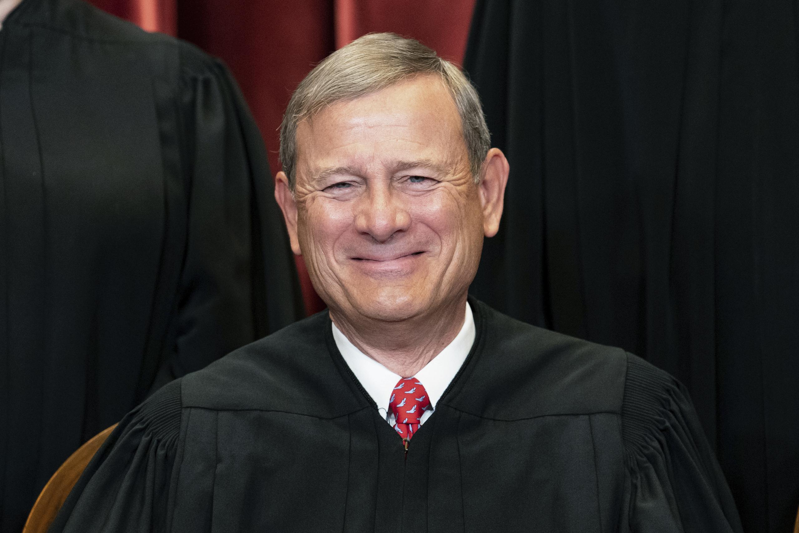 El juez presidente del Tribunal Supremo de de Estados Unidos, John Roberts.