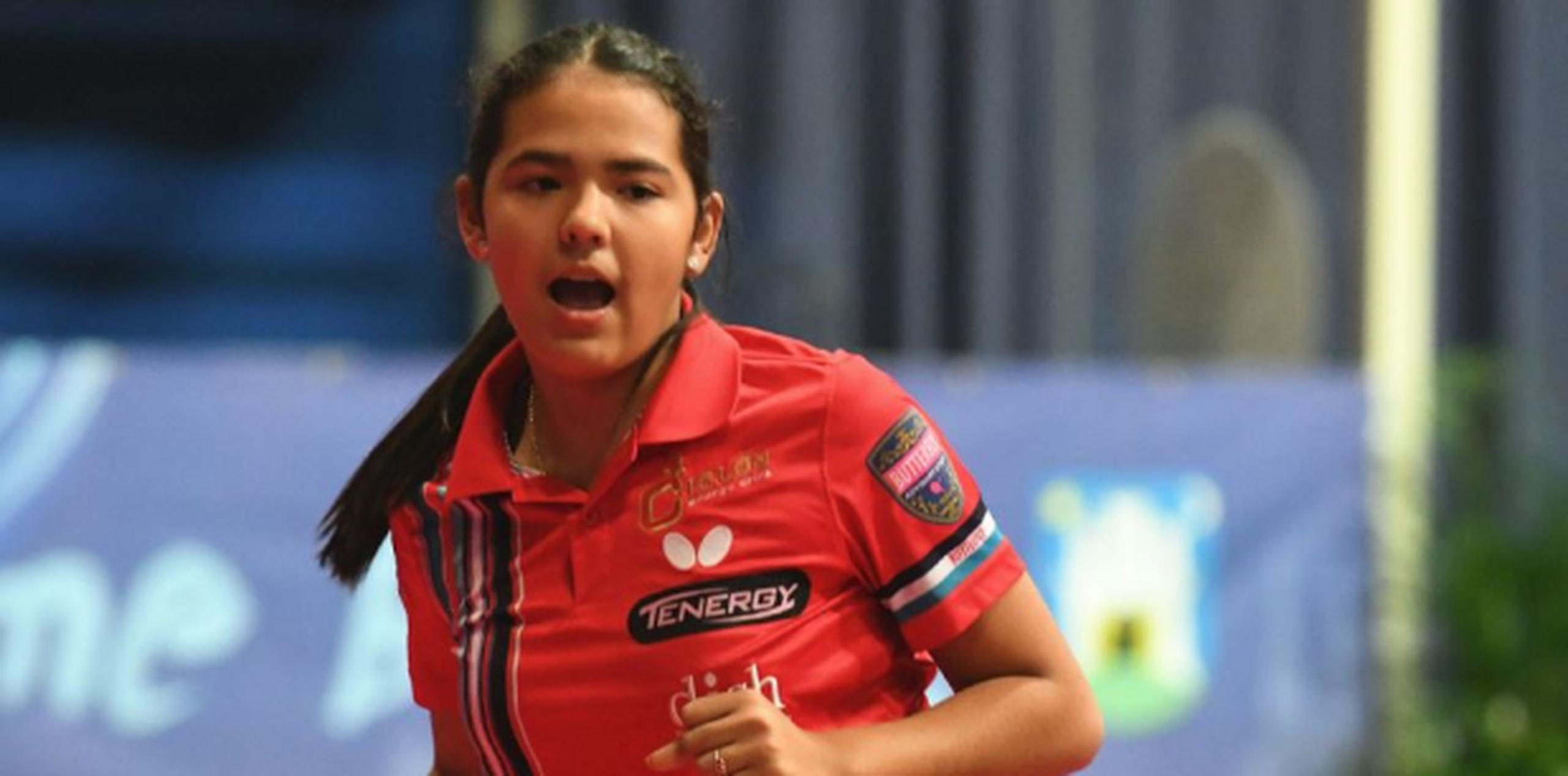 Adriana Díaz fue sorteada en la quinta ronda al equipo Daban Smashers de la Ultimate Table Tennis League en la India, la que será su primera liga pro. (Archivo)
