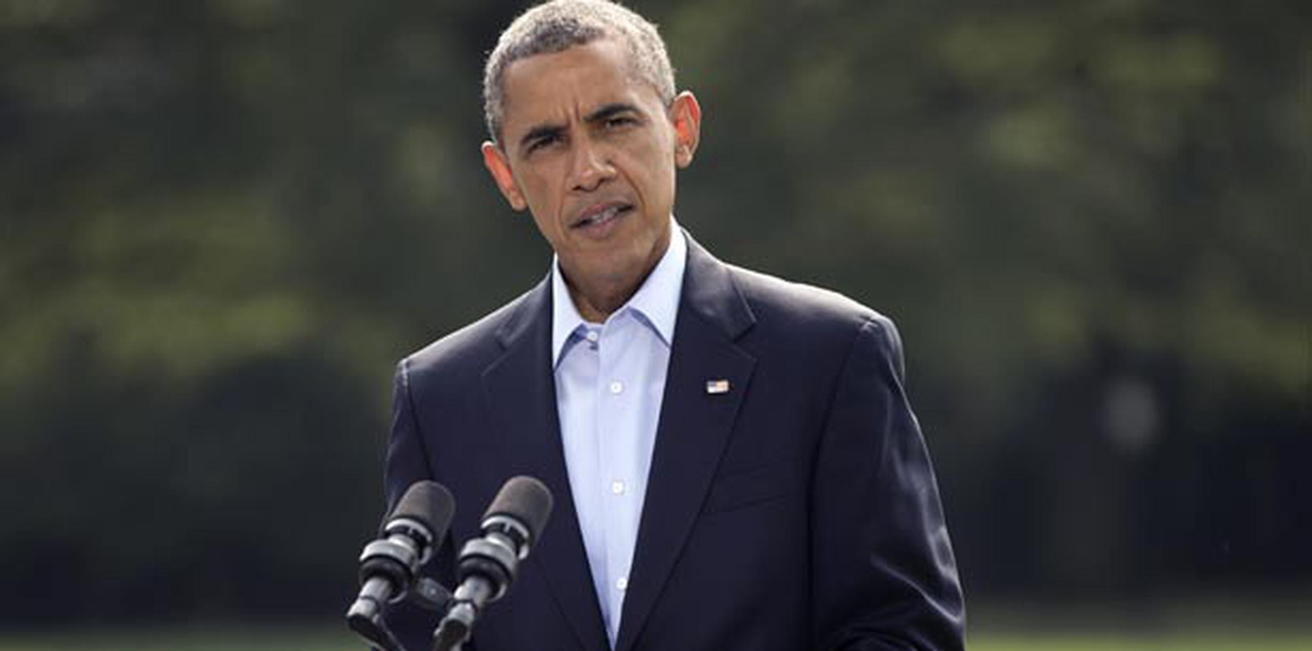 Obama remarcó que Estados Unidos "estará vigilante y no descansará" a la hora de hacer "lo necesario para que se haga justicia" por la muerte de James Foley. (AP)