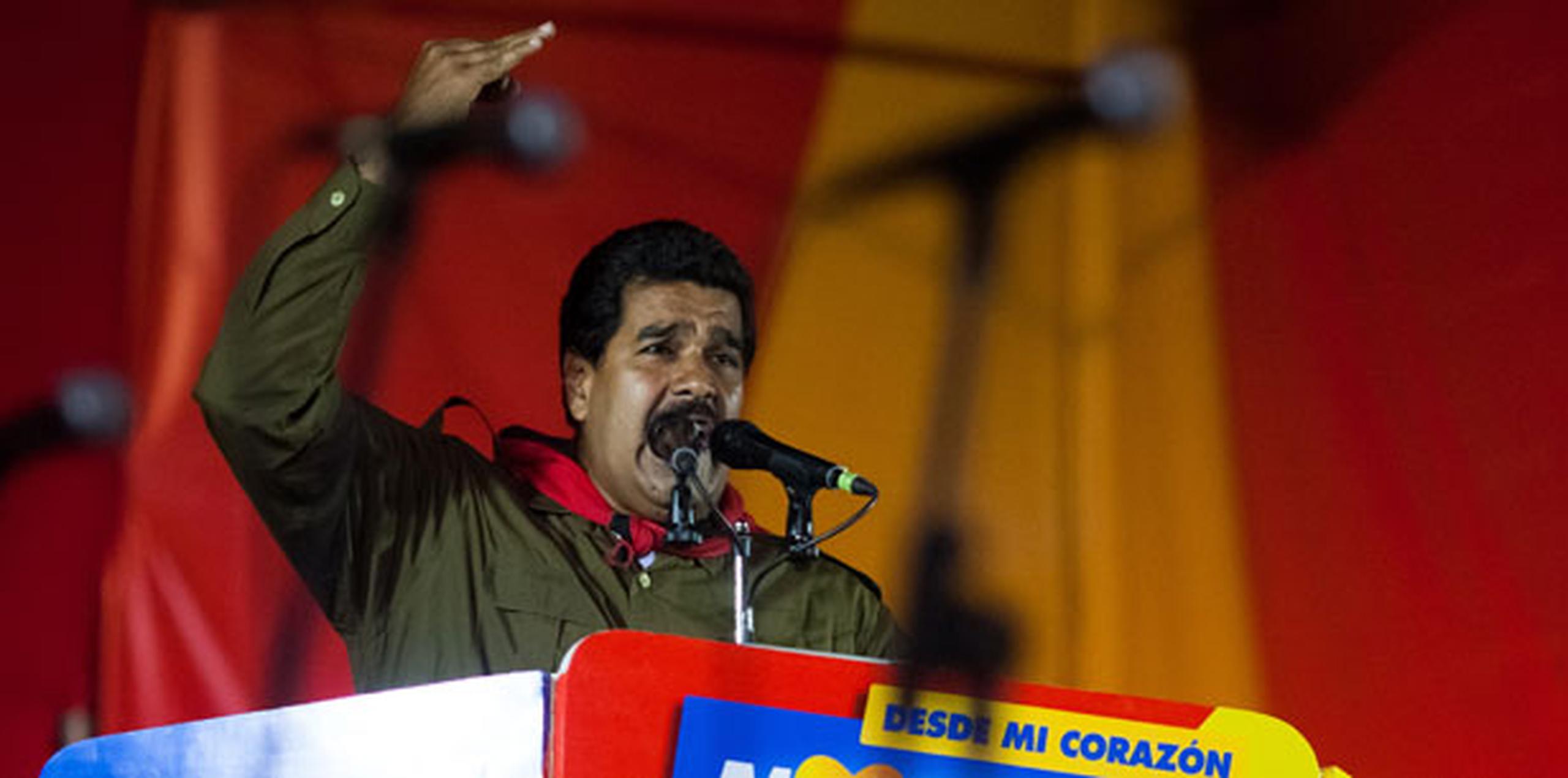Maduro denunció que Noriega y Reich estaban implicados en planes para asesinar a Capriles y anunció que ordenó al jefe del Servicio Bolivariano de Inteligencia Nacional (SEBIN). (EFE)