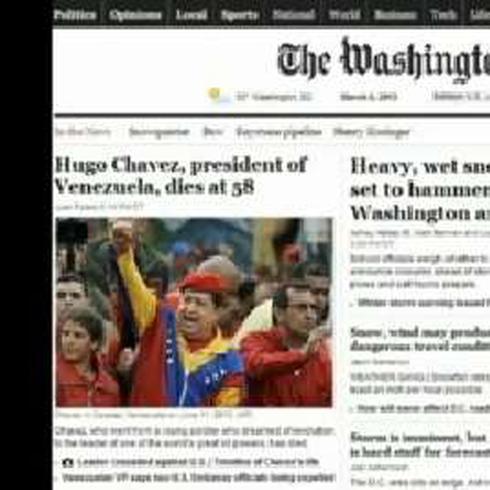 Titulares sobre la muerte de Chávez marcan la tendencia en Twitter