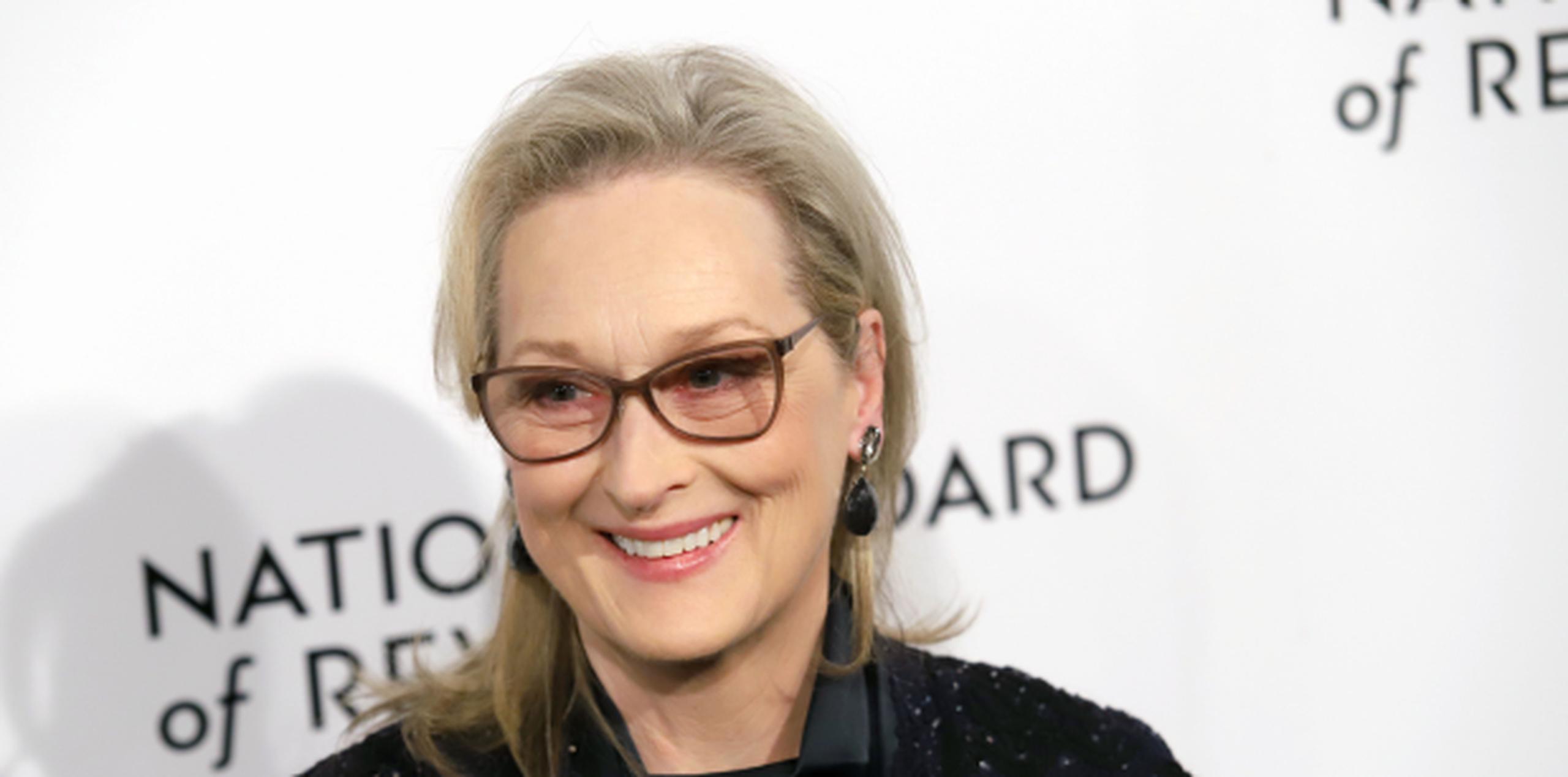 La actriz Meryl Streep tiene 68 años. (Shutterstock)
