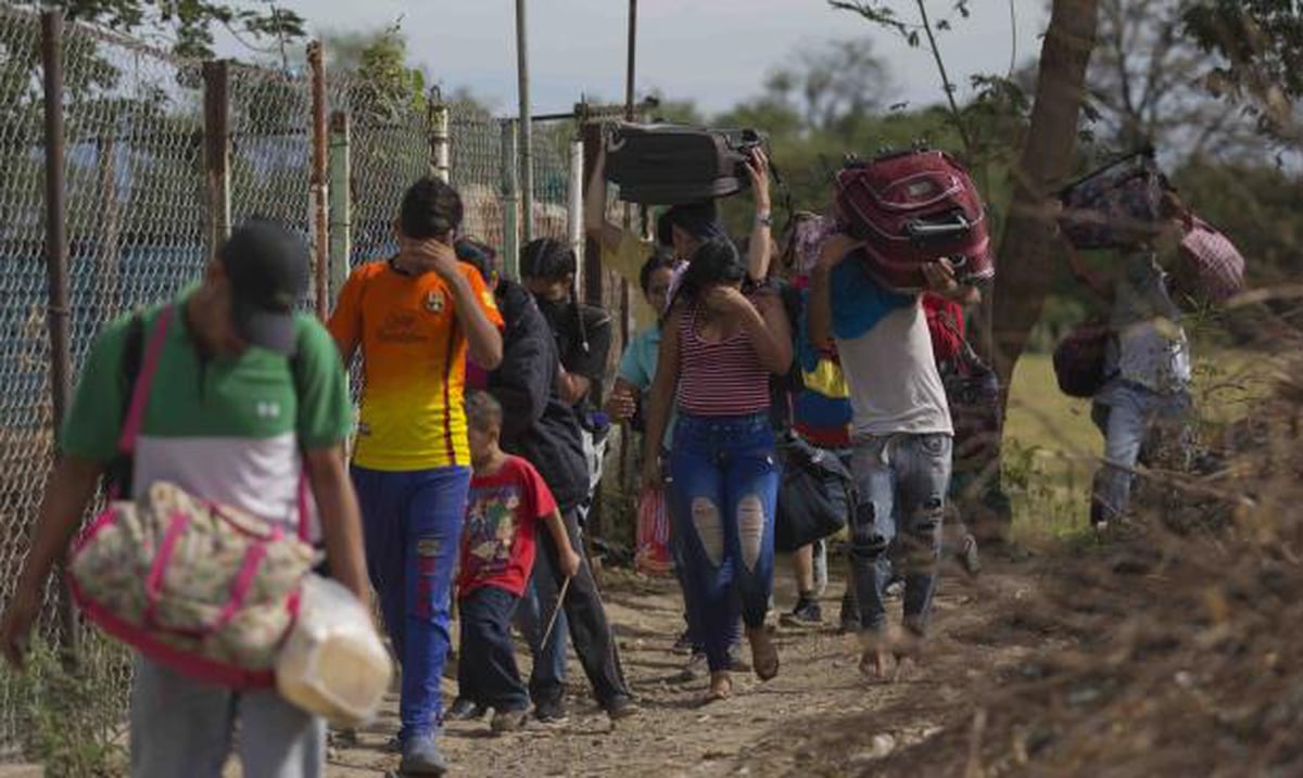 Impactantes imágenes de la migración desde Venezuela Primera Hora