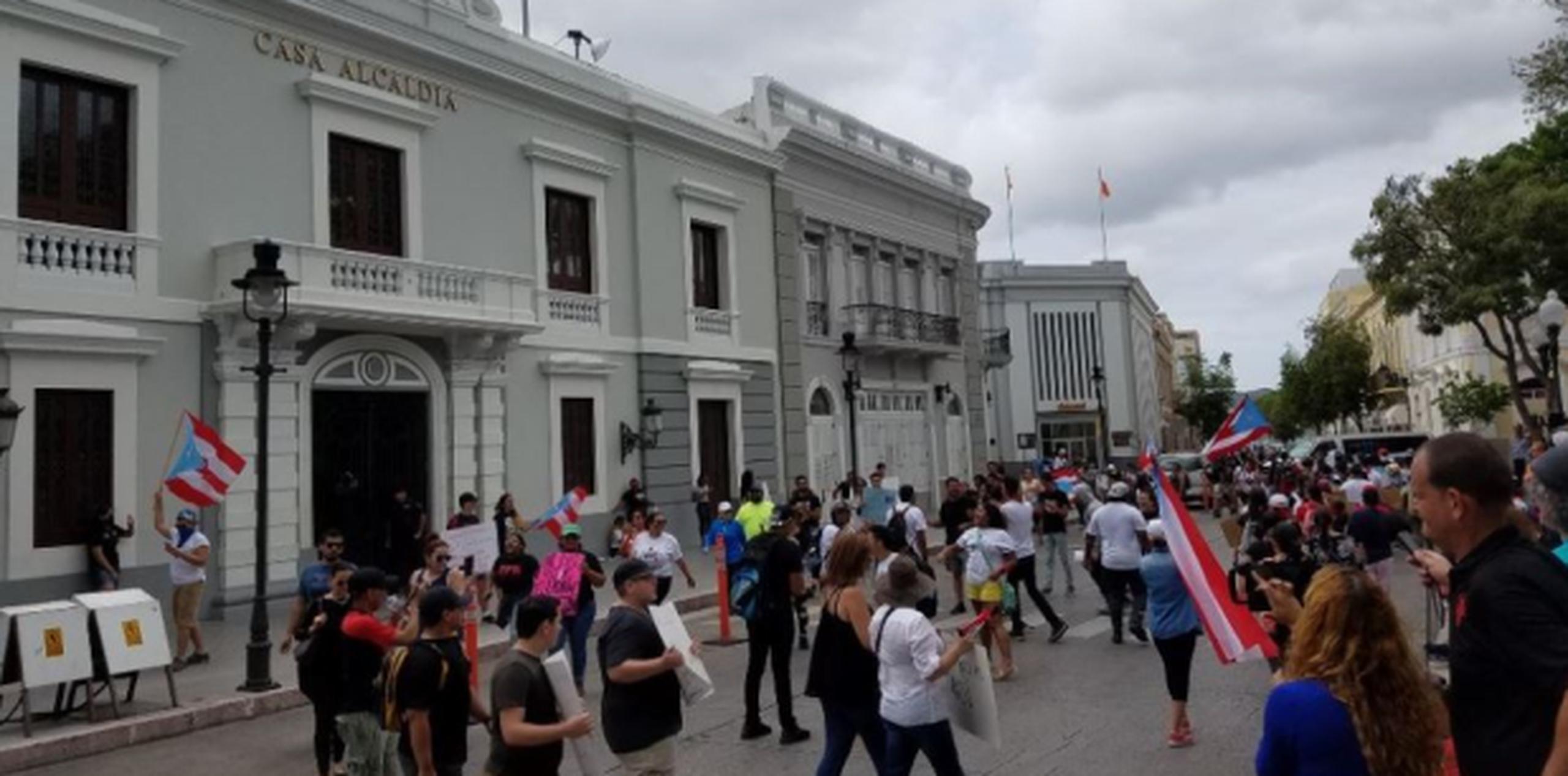 Ayer no fue un día normal en Ponce debido al Paro Nacional convocado en el Día Internacional de los Trabajadores. (michelle.estrada@gfrmedia.com)