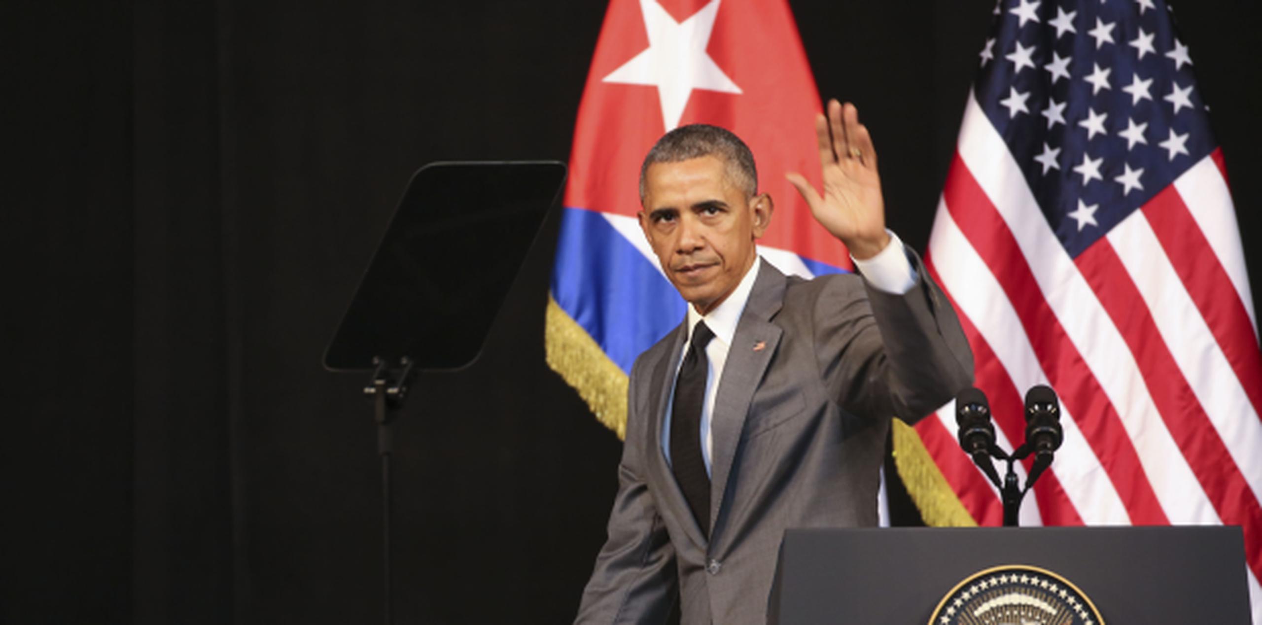 El presidente de los Estados Unidos durante su visita a Cuba en marzo de este año. (Archivo GFR Media / Dennis M. Rivera Pichardo)