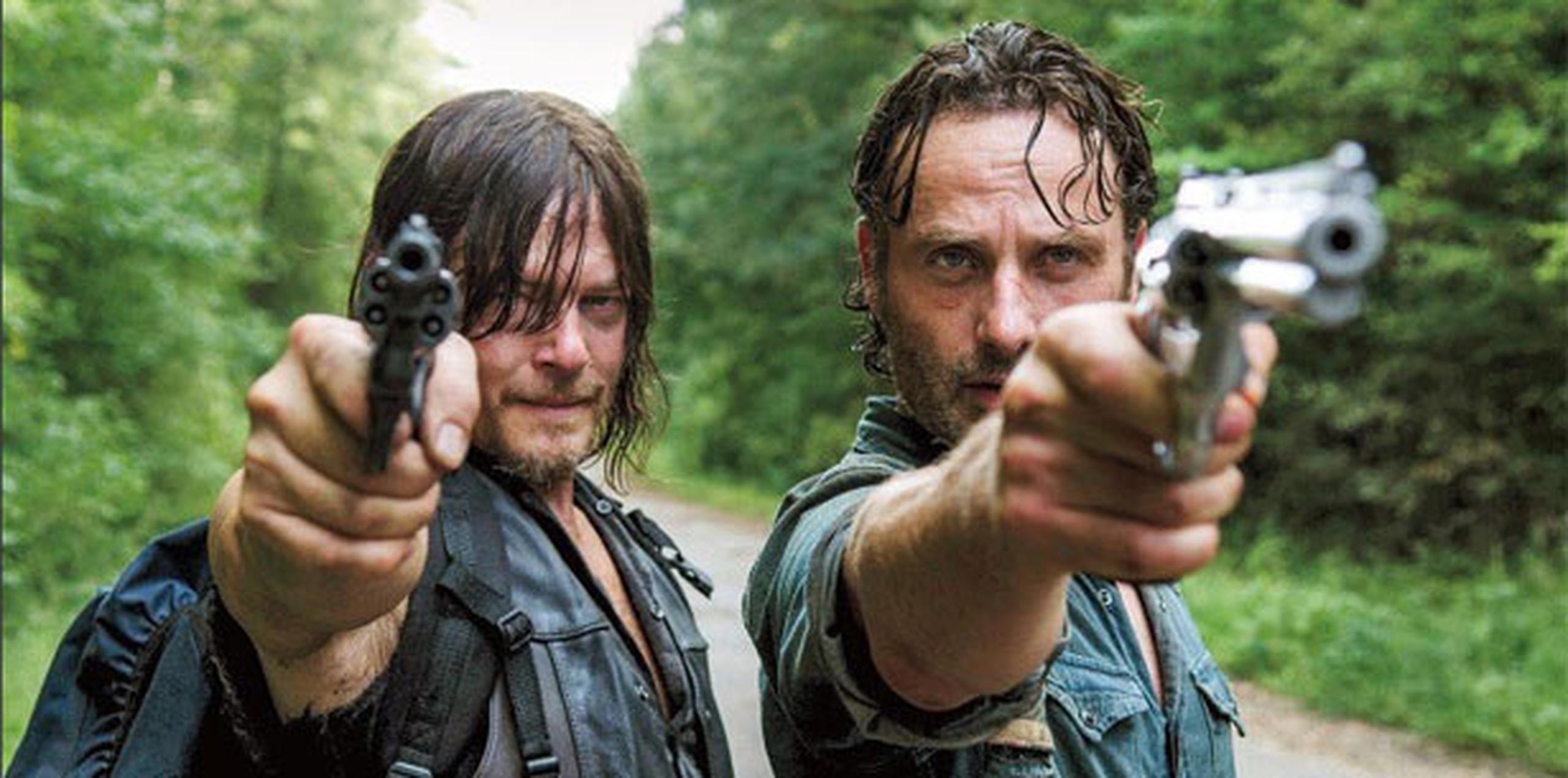 "Rick"y "Daryl" tuvieran que jugar "al gato y al ratón" con un nuevo personaje. (AMC)