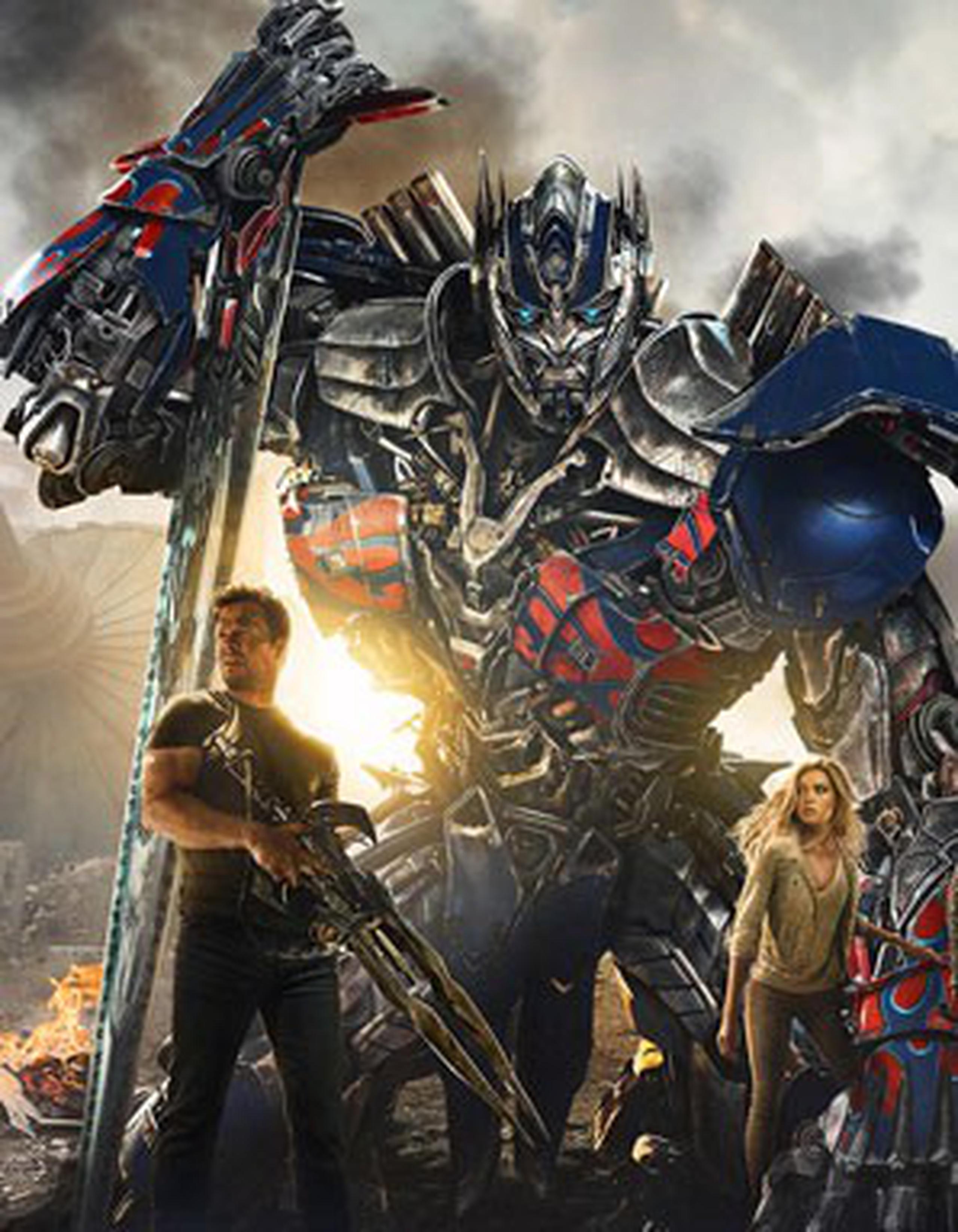 "Transformers: Age of Extinction" se escocotó este fin de semana. (Archivo)