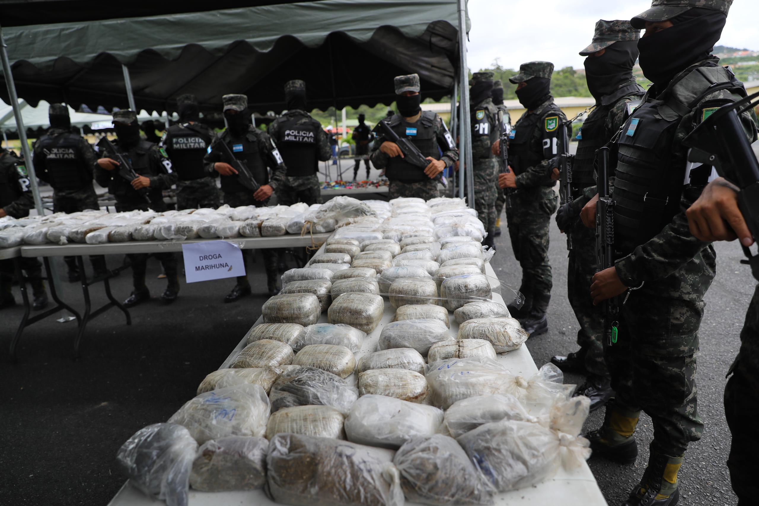 Honduras pasó a ser en los últimos años un país en el que los narcotraficantes también procesan droga, principalmente cocaína, de acuerdo a fuentes oficiales.