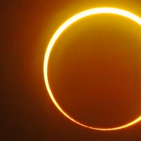 ¿Ya viste el  Inusual eclipse "anillo de fuego"?