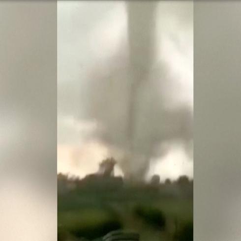 Vídeo de catastrófico tornado en Républica Checa