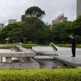No le fue del todo bien al presidente del COI en su visita a Hiroshima