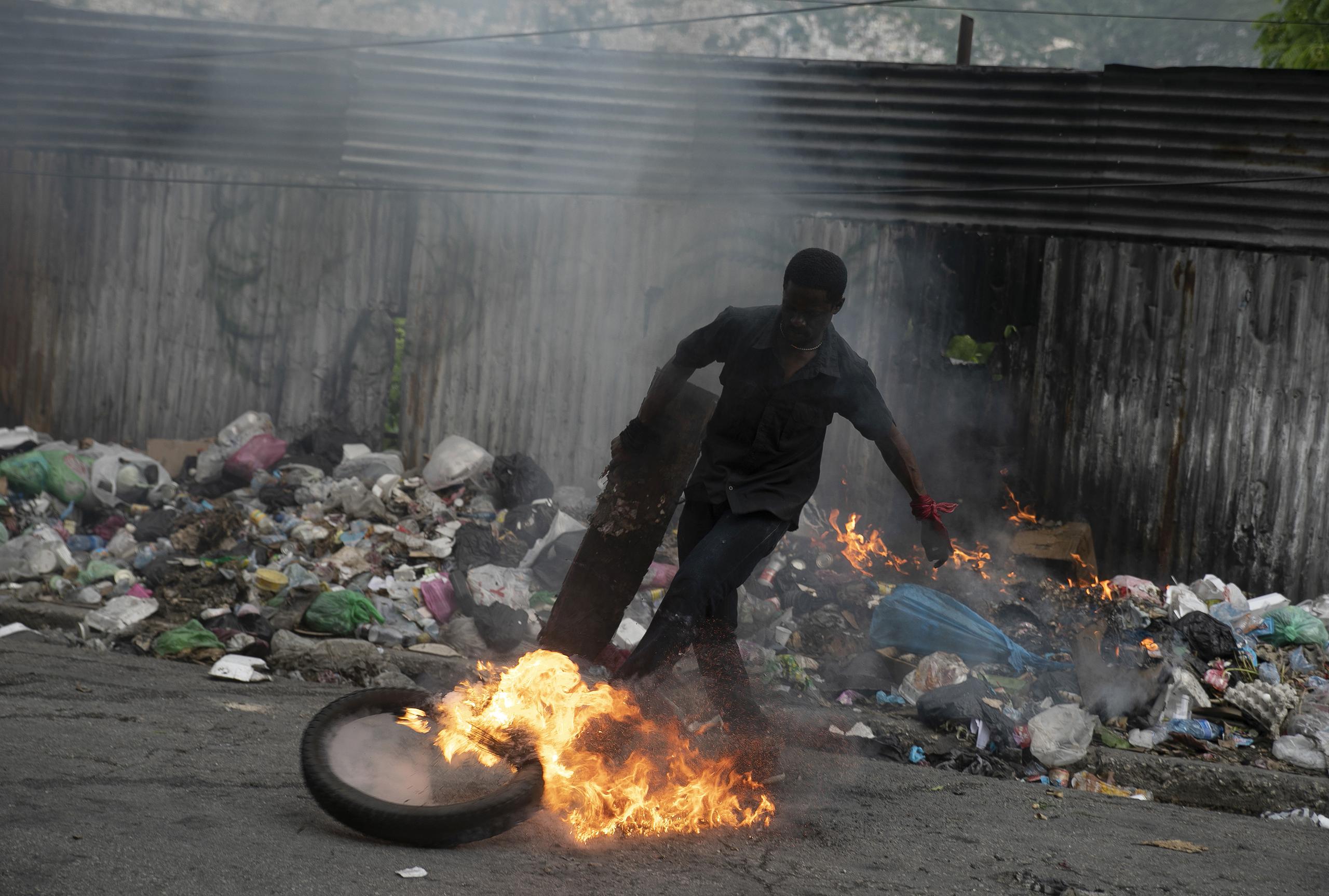 Haití está sumido en una profunda crisis agravada tras el asesinato del expresidente Jovenel Moïse. (AP Foto)