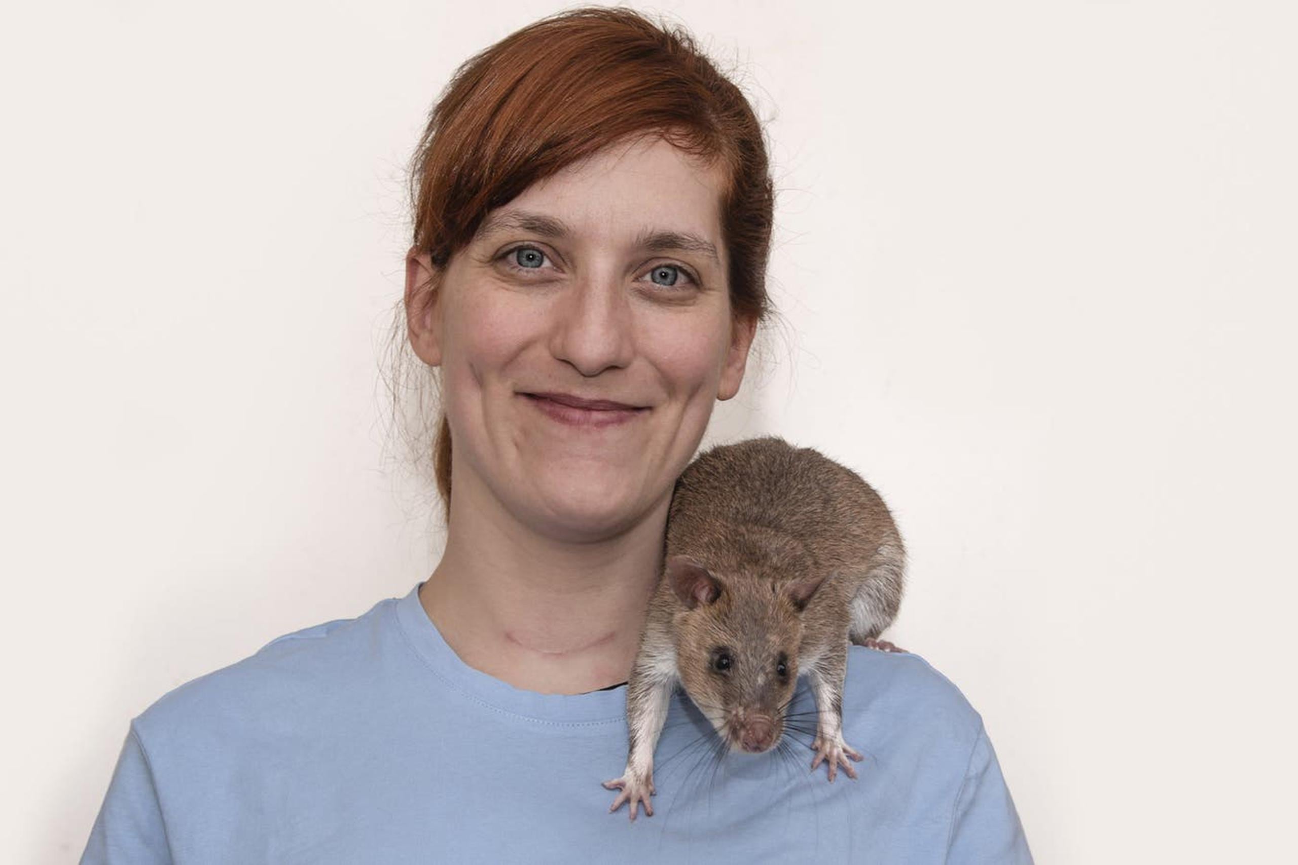 De joven, Micaela rescataba ratas sobrevivientes de experimentos y las adoptaba como mascotas en su casa de Palermo.