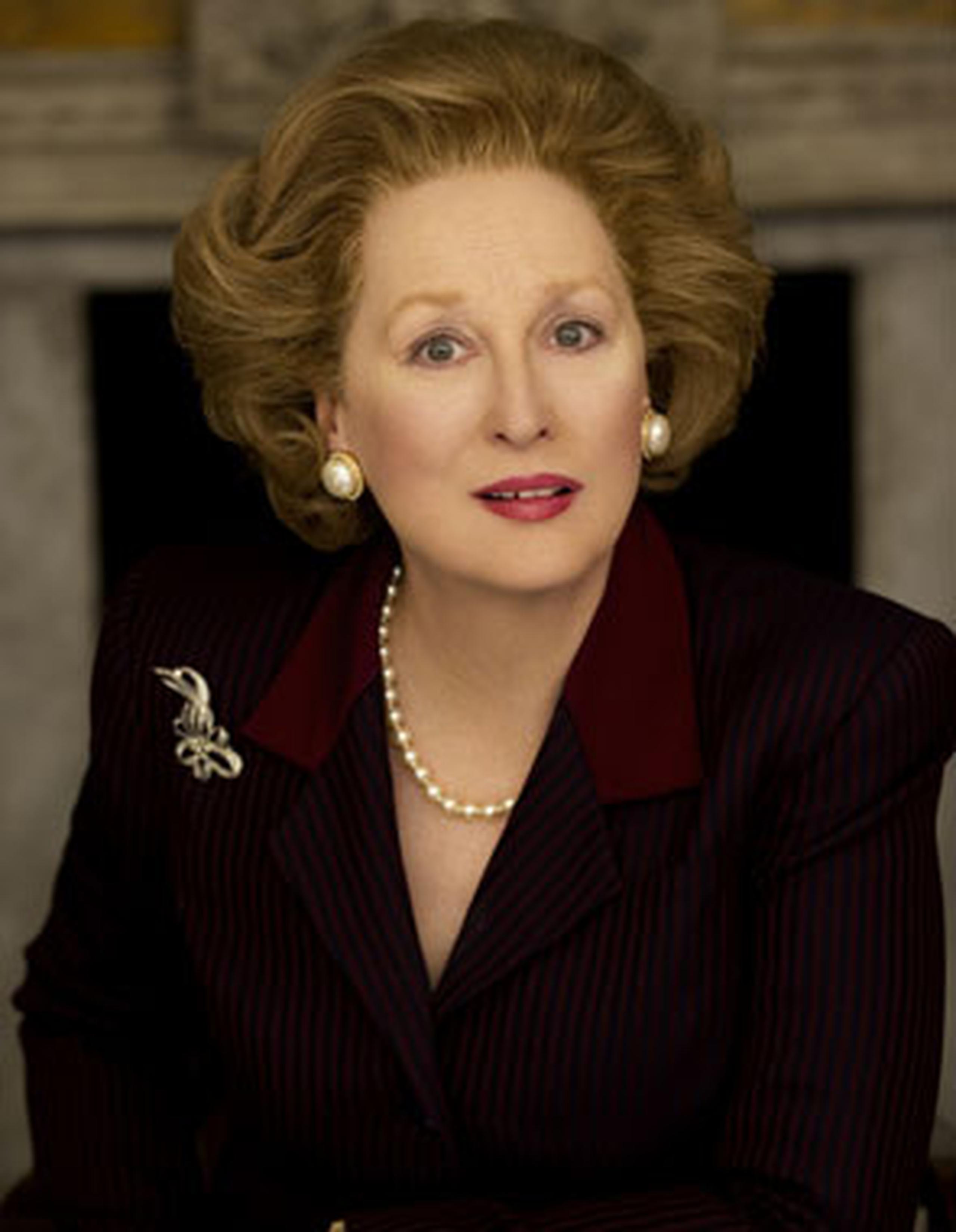 Streep, de 63 años, en 2012 interpretó a Margaret en "The Iron Lady", una retrospectiva sobre la vida y su carrera política. (AP)