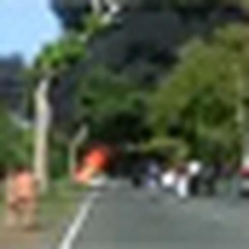 Explota camión en Santa Isabel