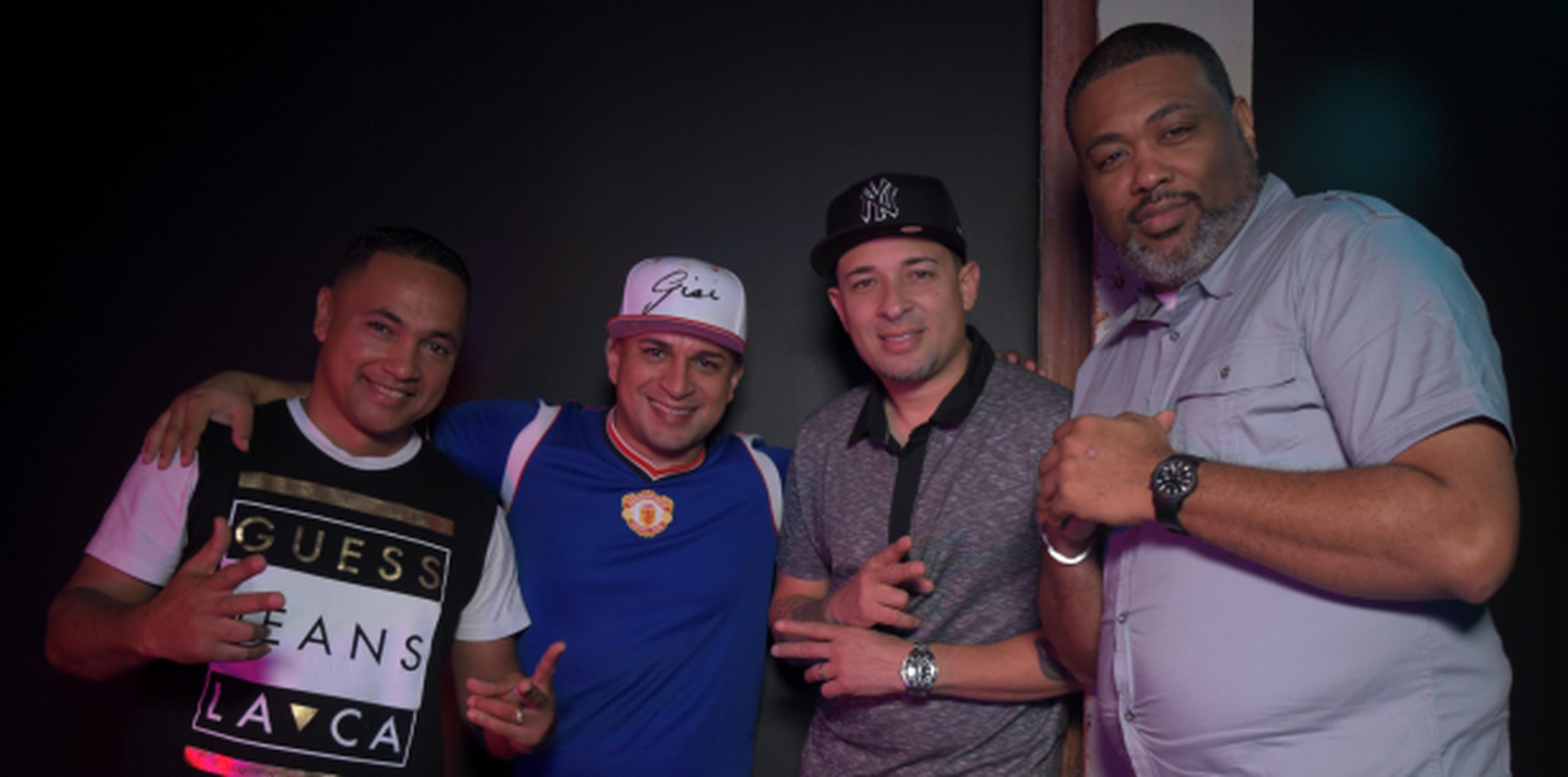 DJ Negro, Nico Canada, DJ Nelson y DJ Goldy (NEIDY.ROSADO@GFRMEDIA.COM)