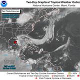 Sistema tropical dejará marejadas ciclónicas e inundaciones en costa del Golfo del México