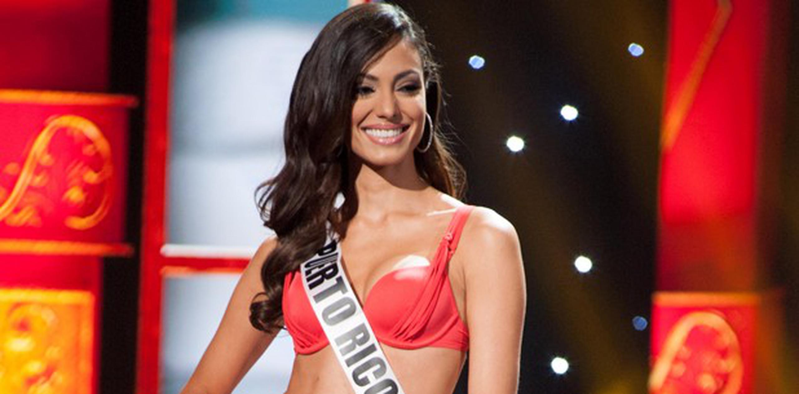 Han circulado rumores sobre que el peinado de Monic Pérez fue el causante de que no entrara al cuadro de las finalistas en el certamen internacional. (Miss Universe Organization L.P., LLLP)