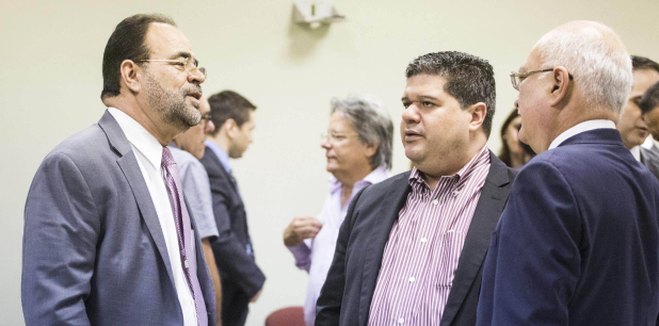Aníbal Vega Borges, comisionado electoral del PNP, hizo la petición para atender la controversia. (Foto/Erika Rodríguez)