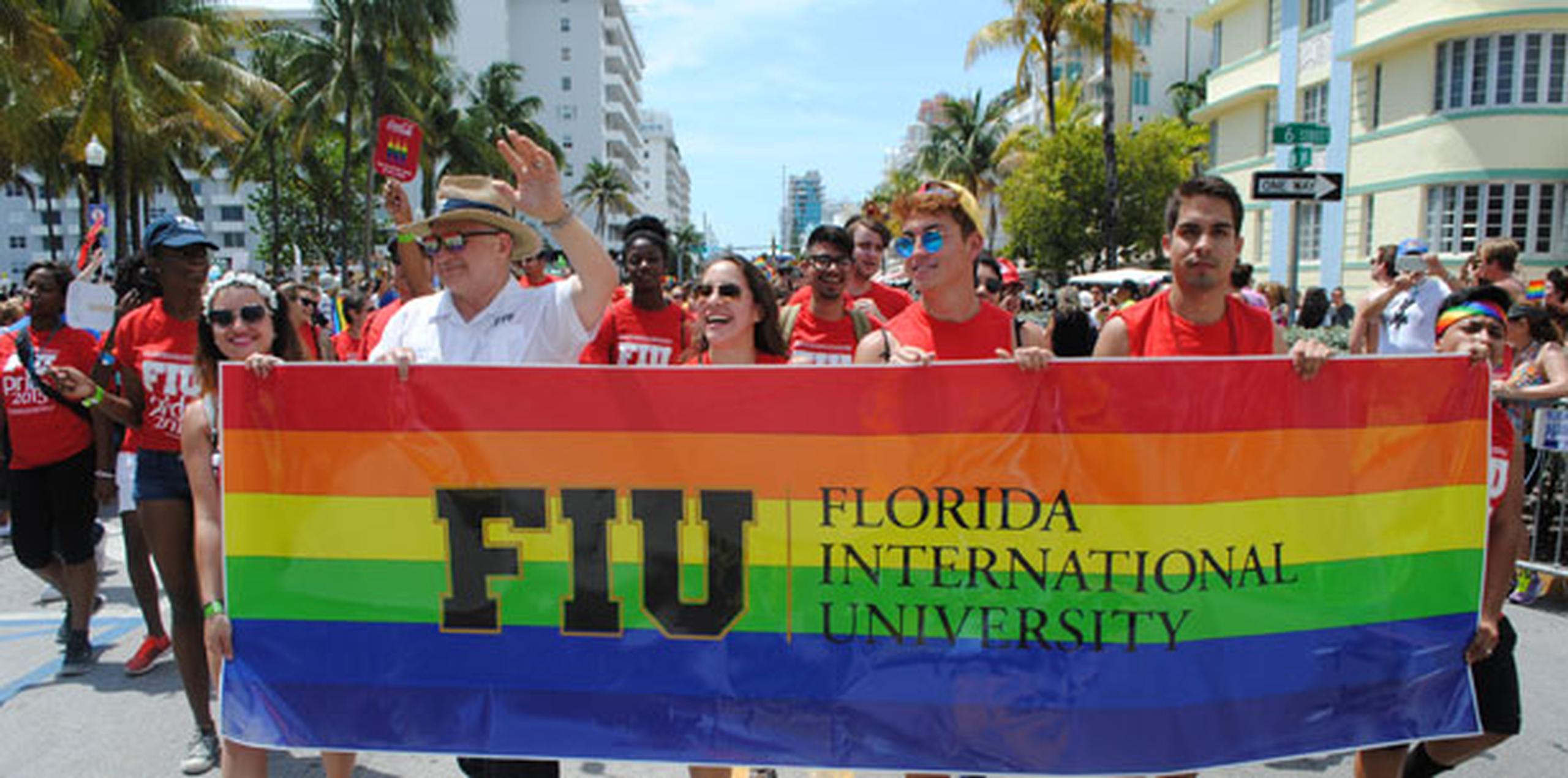 Los actos englobados en el "Miami Beach Gay Pride" comenzaron desde el pasado viernes y han continuado el fin de semana. (EFE)