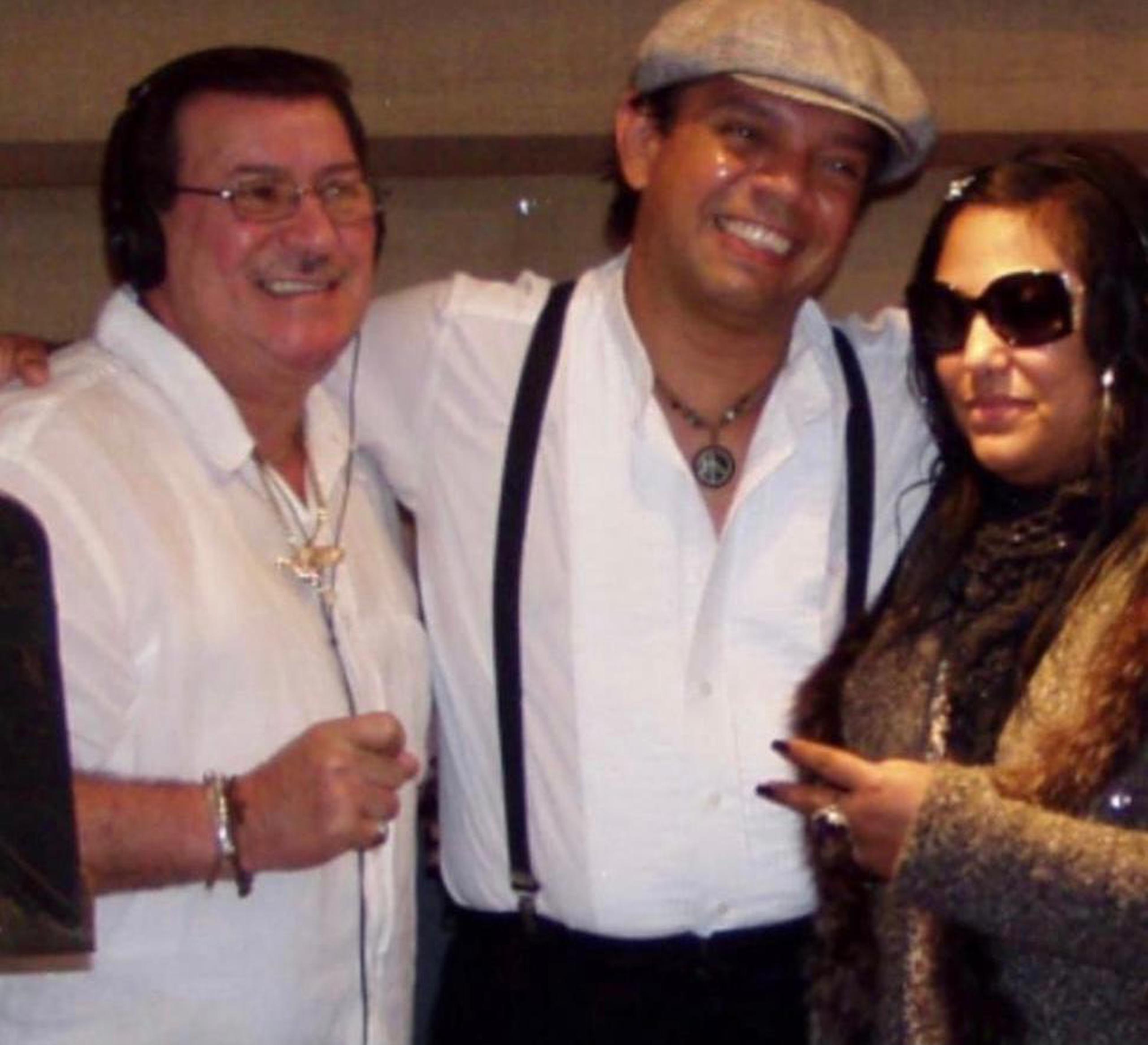 Tito Rojas, Ricky Martínez y La India.