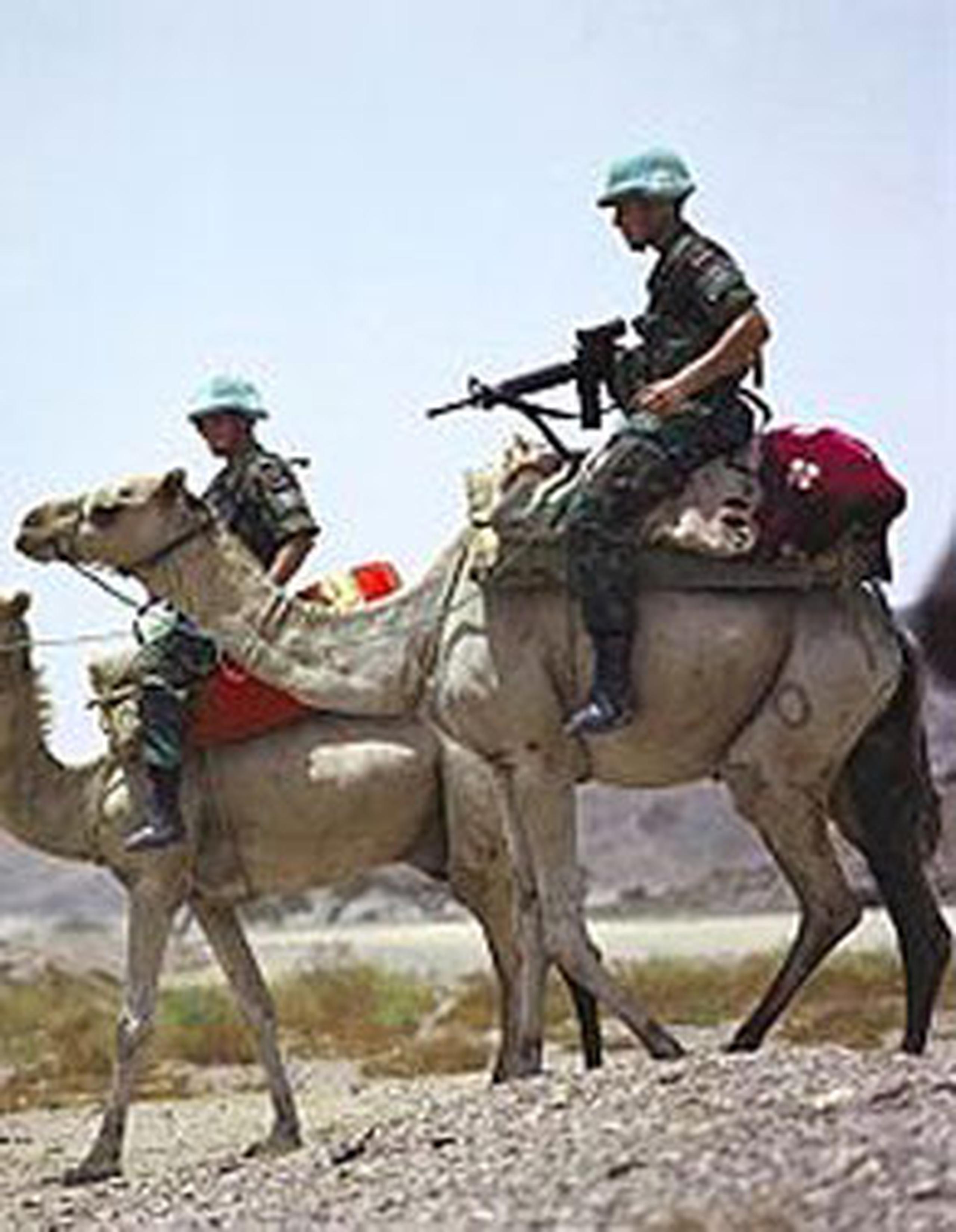 Las Fuerzas de Paz de la ONU, conocidas como los cascos azules, son cuerpos militares encargados de crear y mantener la paz en áreas de conflictos. (Google)