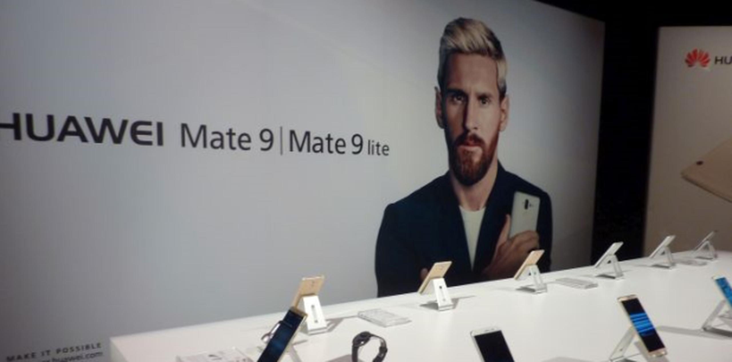 Huawei promociona el Mate 9 como "el teléfono de Messi".