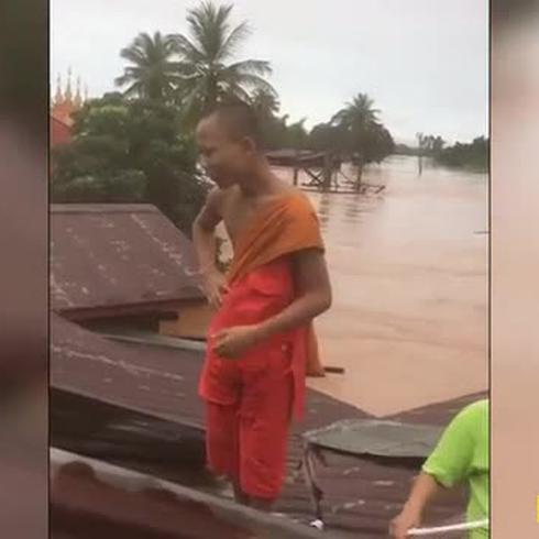 Colapso de una represa en Laos provoca cientos de desaparecidos
