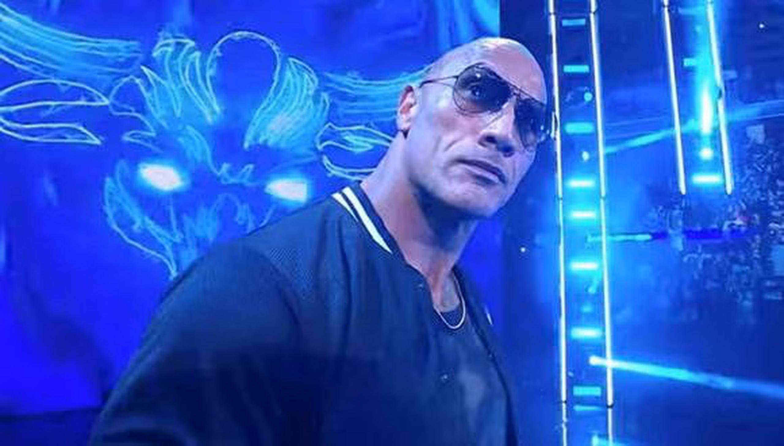 Dwayne "The Rock" Johnson no se presentaba en un evento de la WWE desde el 2019.