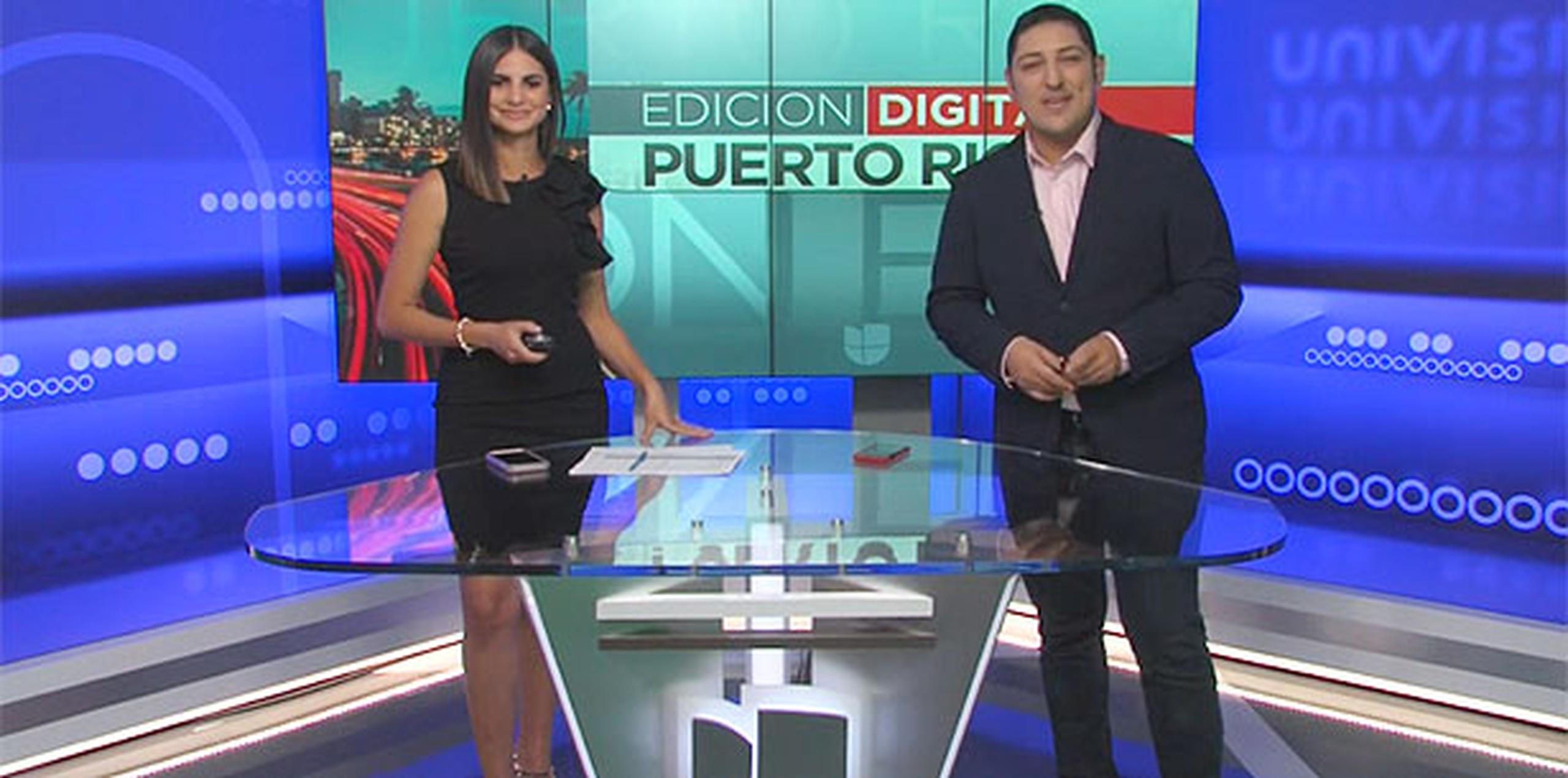 Ayer comenzó por Univisión el noticiario "Edición digital: Puerto Rico"