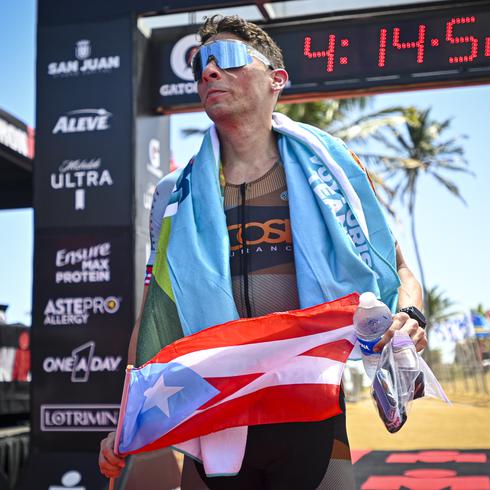 FOTOS: Emocionante triunfo de boricua en Ironman70.3 Puerto Rico