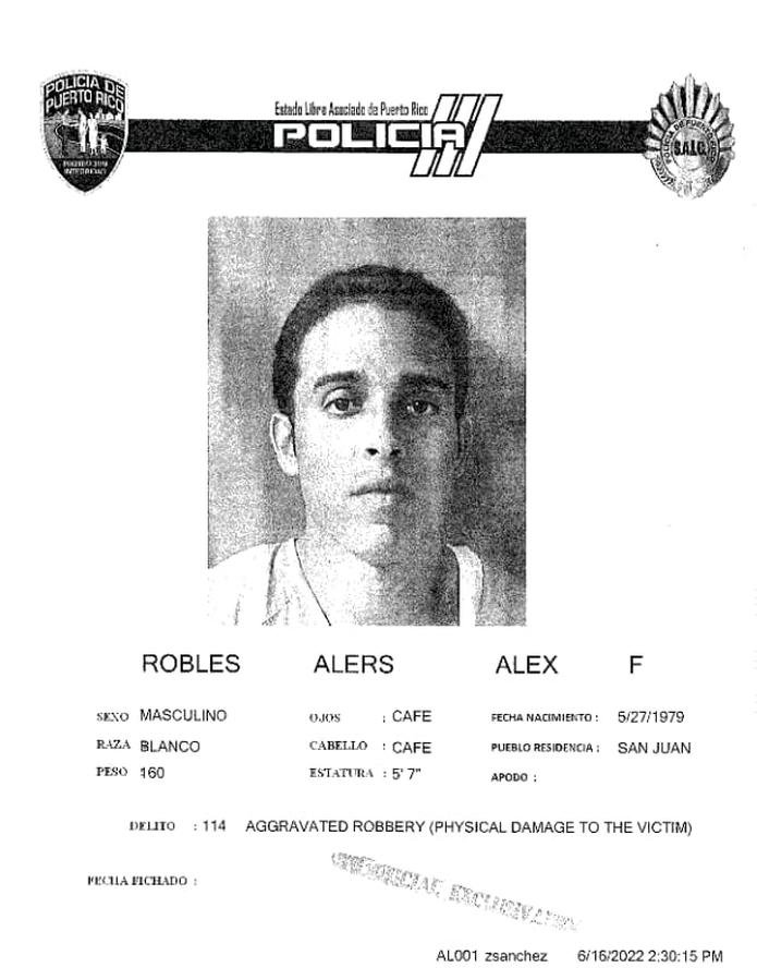 El confinado Alex F. Robles Alers fue declarado muerto mientras recibía tratamiento en el Centro Médico en Río Piedras.