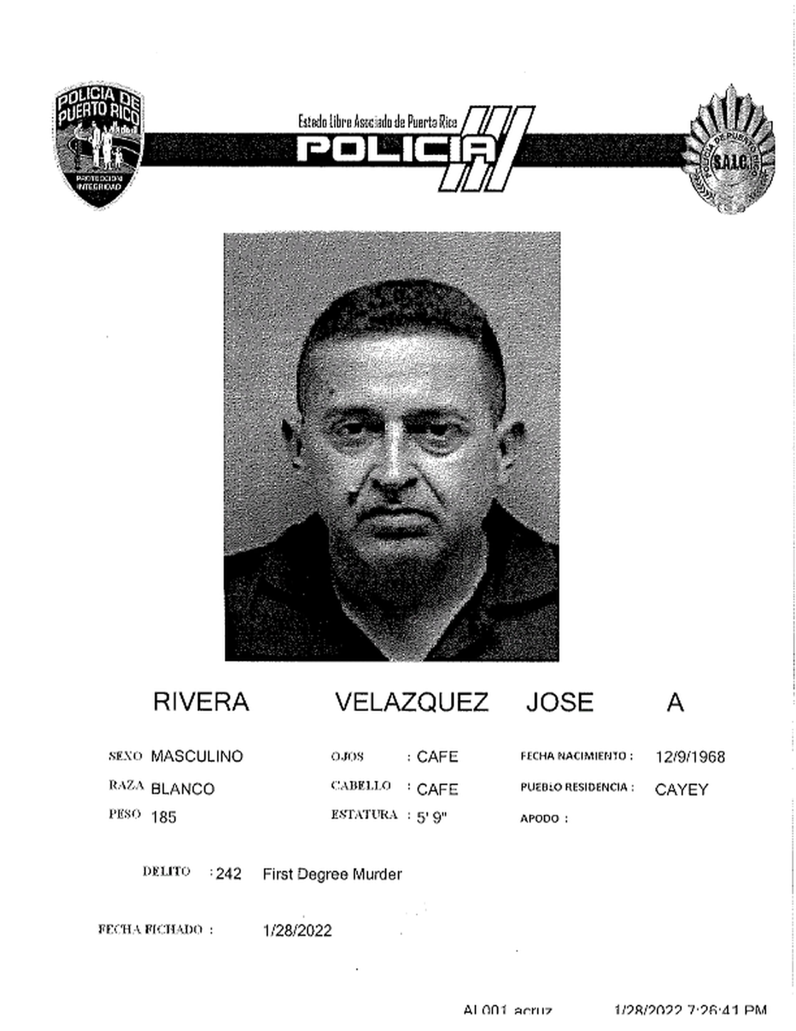 José A. Velázquez Rivera