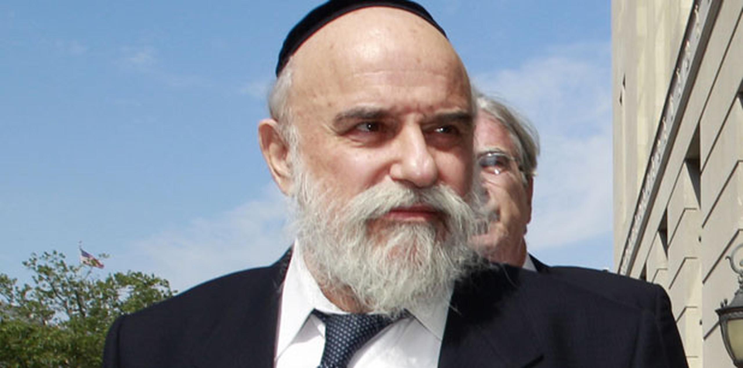 Levy Izhak Rosenbaum  fue arrestado en 2009, en un caso federal amplio que se convirtió en el mayor operativo anticorrupción de la historia de Nueva Jersey. (Archivo)