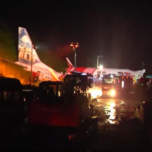 Trágico accidente en avión comercial de India