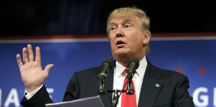 Trump hizo controversiales expresiones al momento de anunciar su interés por la candidatura presidencial del 2016 por el Partido Republicano. (AP)