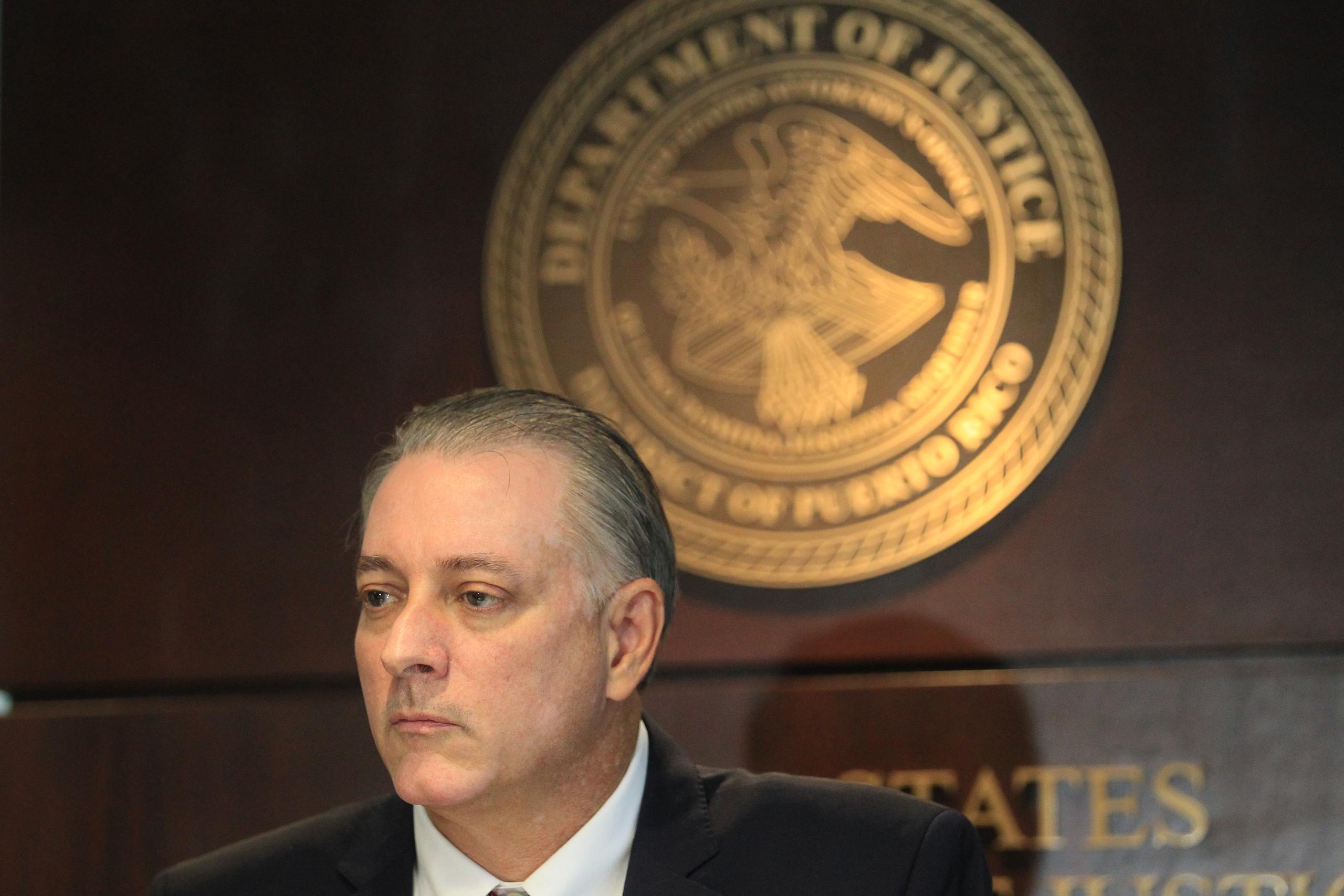 El exagente se declaró culpable ante el foro federal. En la foto, Stephen Muldrow, fiscal federal del Distrito de Puerto Rico.