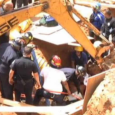 Rescatan a obreros pillados tras derrumbe en Toa Alta