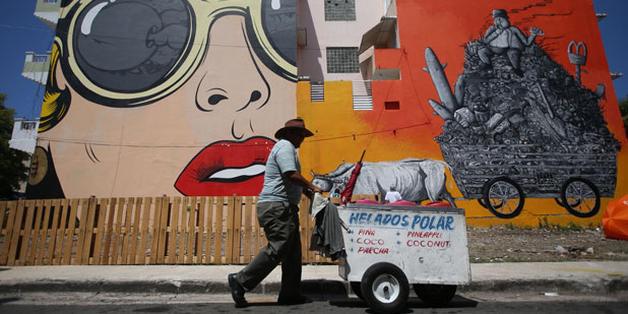Arte como parte de la actividad Santurce es Ley que intenta exponer y celebrar esta disciplina por un fin de semana. (teresa.canino@gfrmedia.com)