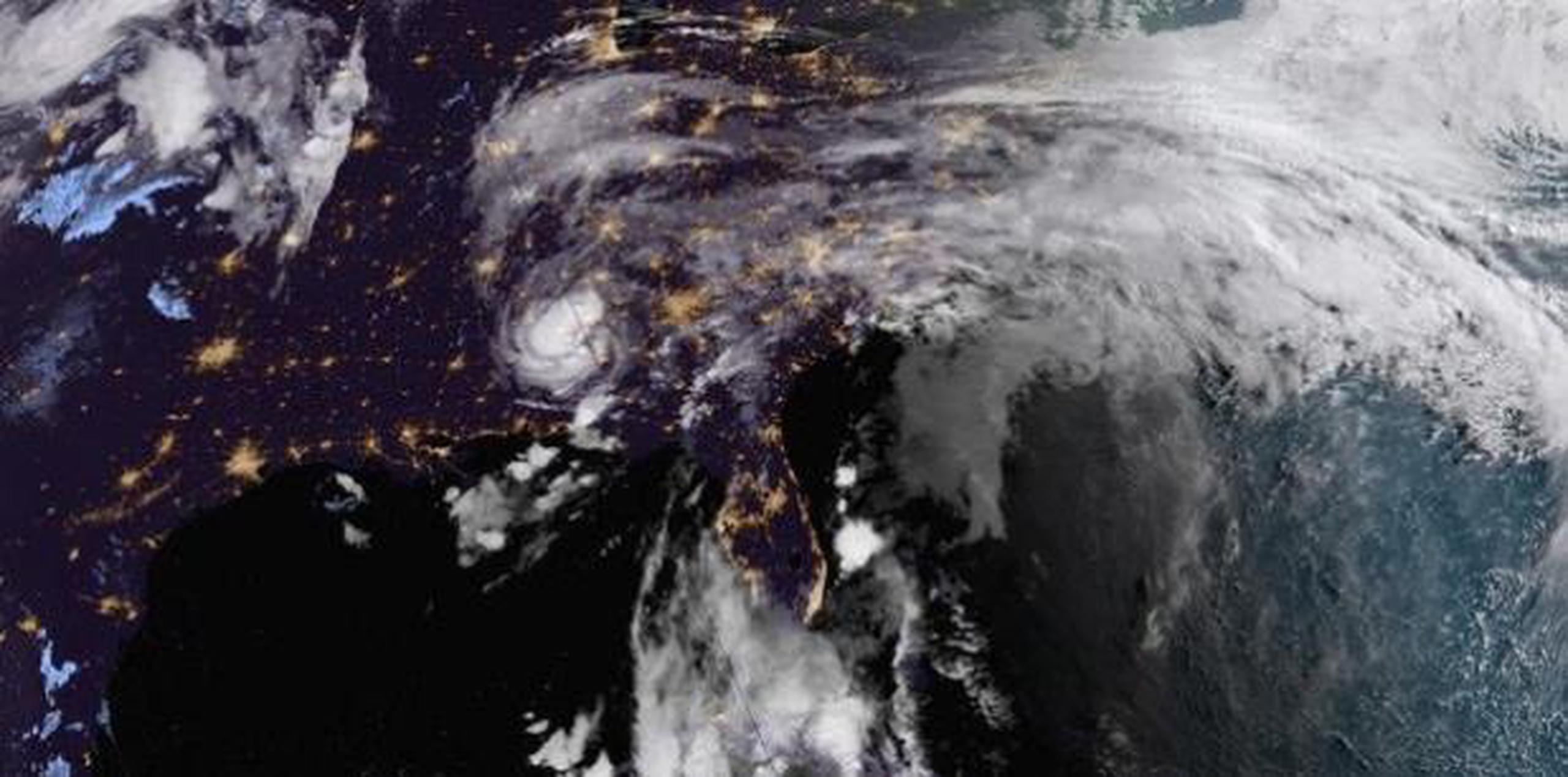 Alberto fue el primer meteoro de la temporada de huracanes en el Atlántico. (NOAA)