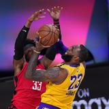 Cómoda la tercera victoria de los Lakers sobre Houston