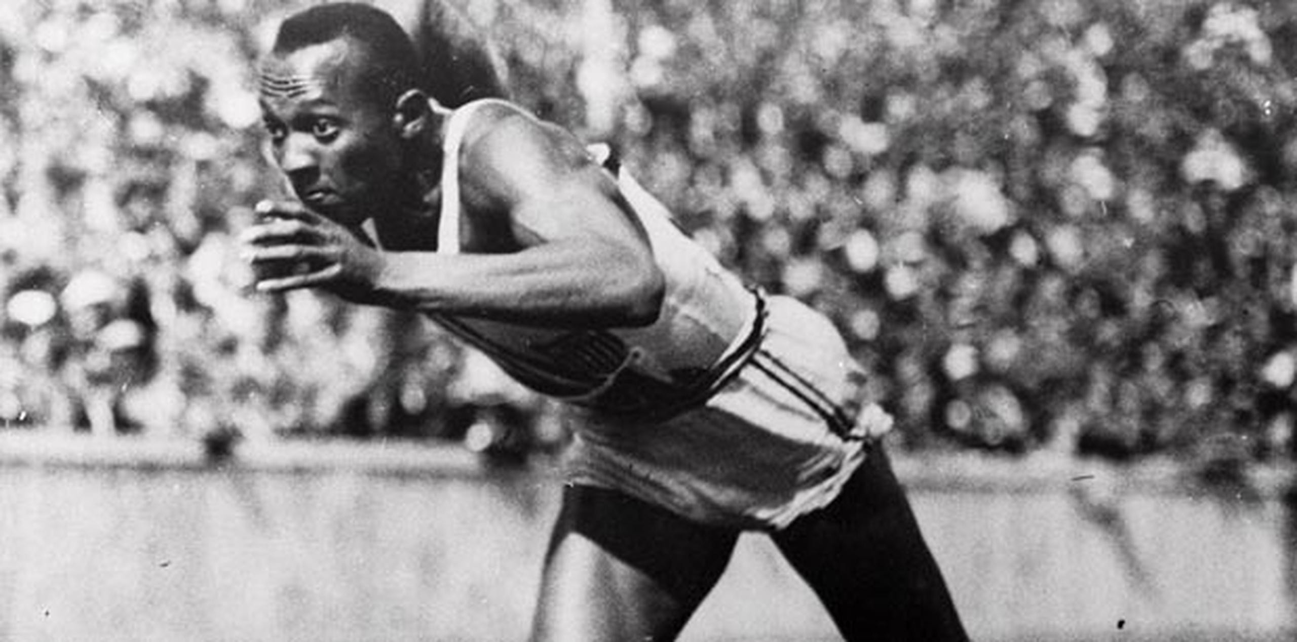 El atleta estadounidense Jesse Owens compitió en los Juegos Olímpicos de Berlín en 1936. (Archivo)